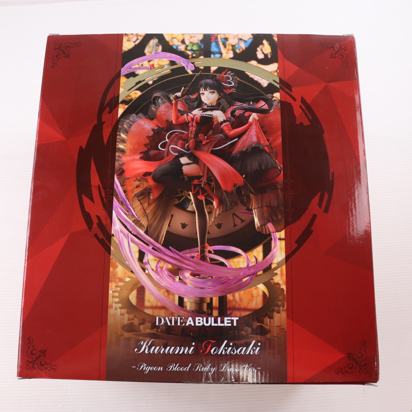 【中古即納】[FIG] 公式通販&Amazon限定特典 SHIBUYA SCRAMBLE FIGURE 時崎狂三(ときさくくるみ) - Pigeon Blood Ruby Dress Ver. - デート・ア・バレット 1/7 完成品 フィギュア eStream/アルファサテライト(20211130)