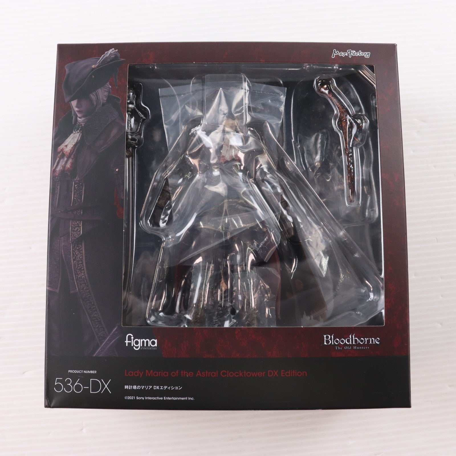 【中古即納】[FIG] figma(フィグマ) 536-DX 時計塔のマリア DXエディション Bloodborne(ブラッドボーン) The Old Hunters Edition 完成品 可動フィギュア マックスファクトリー(20230127)