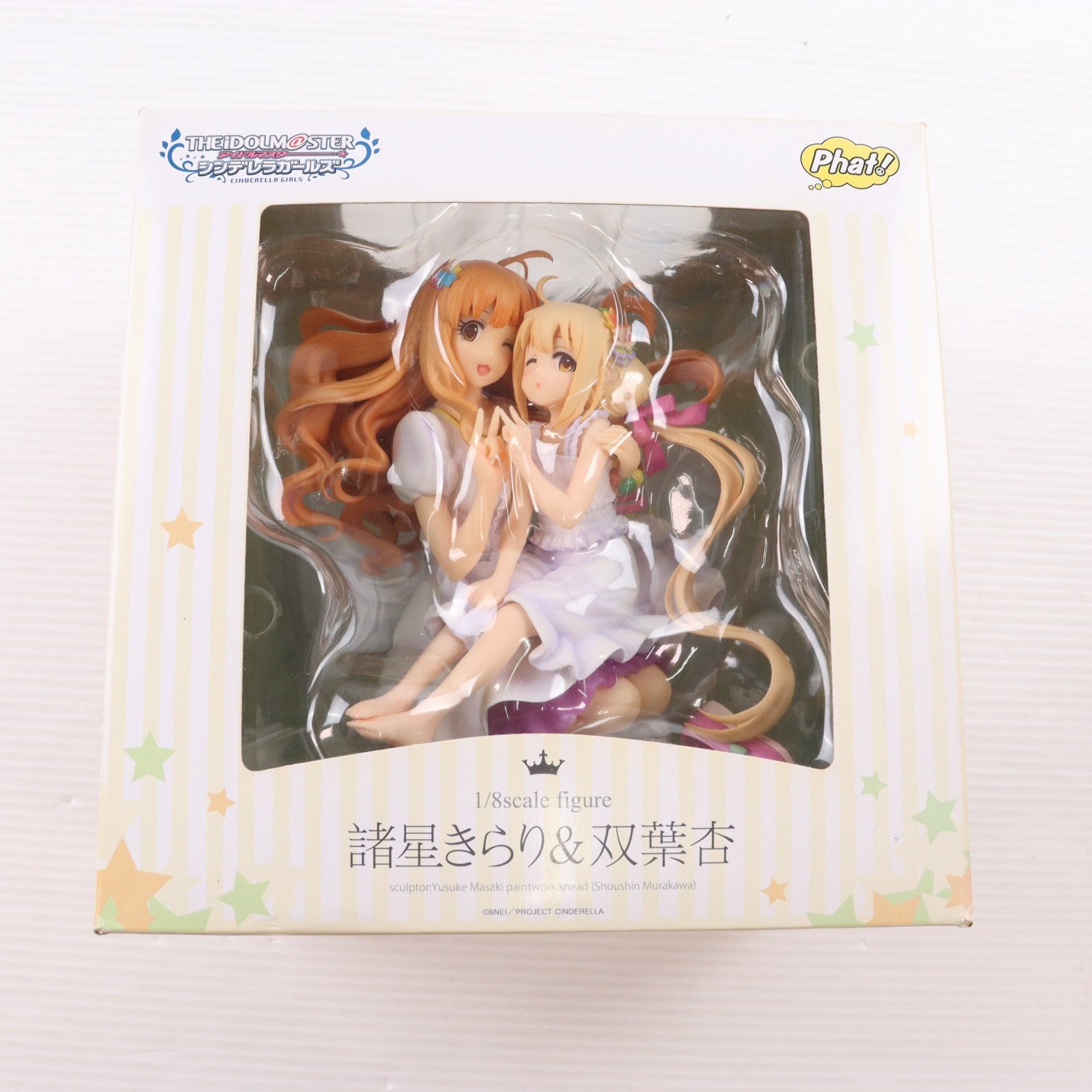 【中古即納】[FIG] 諸星きらり&双葉杏(もろぼしきらり&ふたばあんず) アイドルマスター シンデレラガールズ 1/8 完成品 フィギュア Phat!(ファット・カンパニー)(20171116)