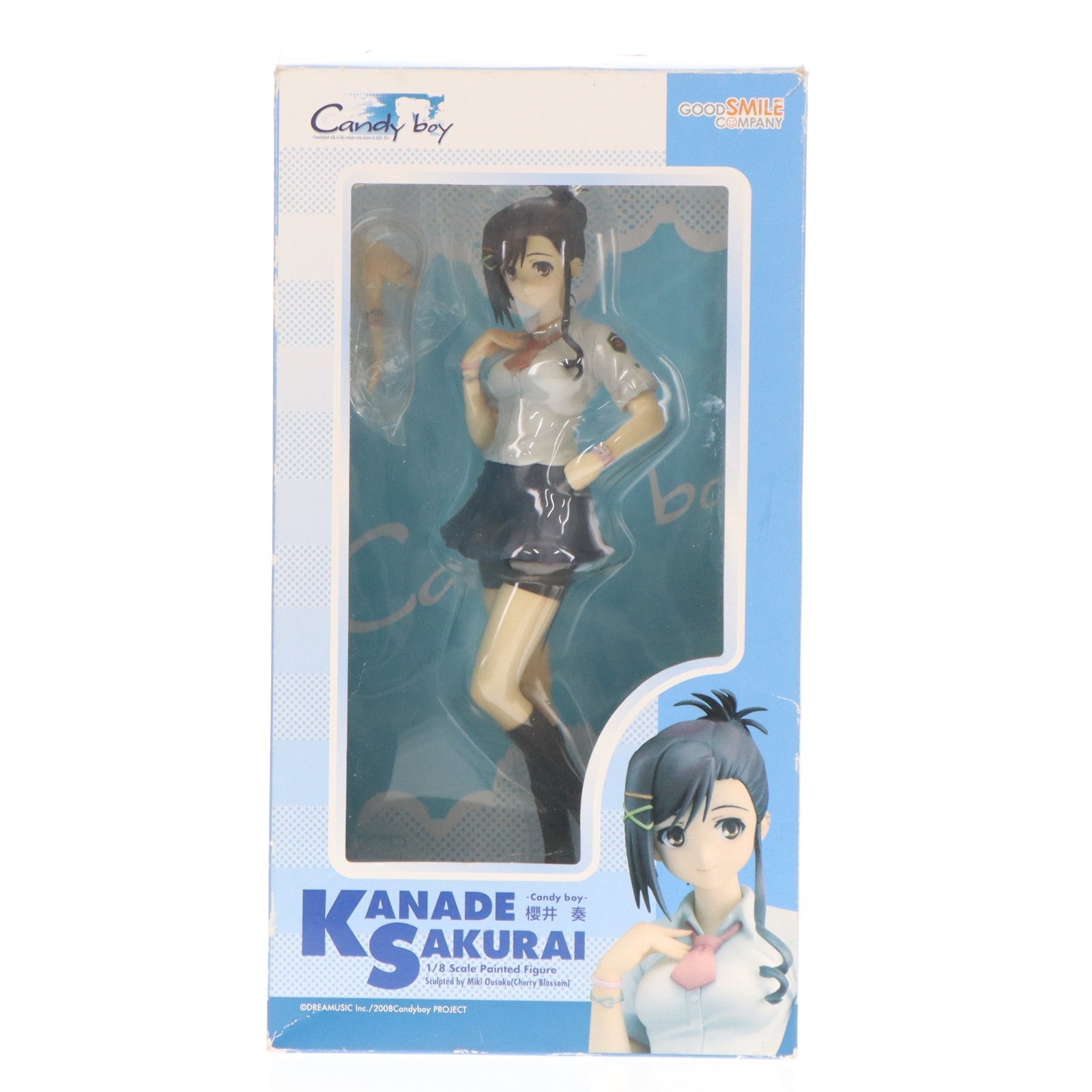 【中古即納】[FIG] 櫻井奏(さくらいかなで) Candy boy(キャンディボーイ) 1/8 完成品 フィギュア グッドスマイルカンパニー(20091024)