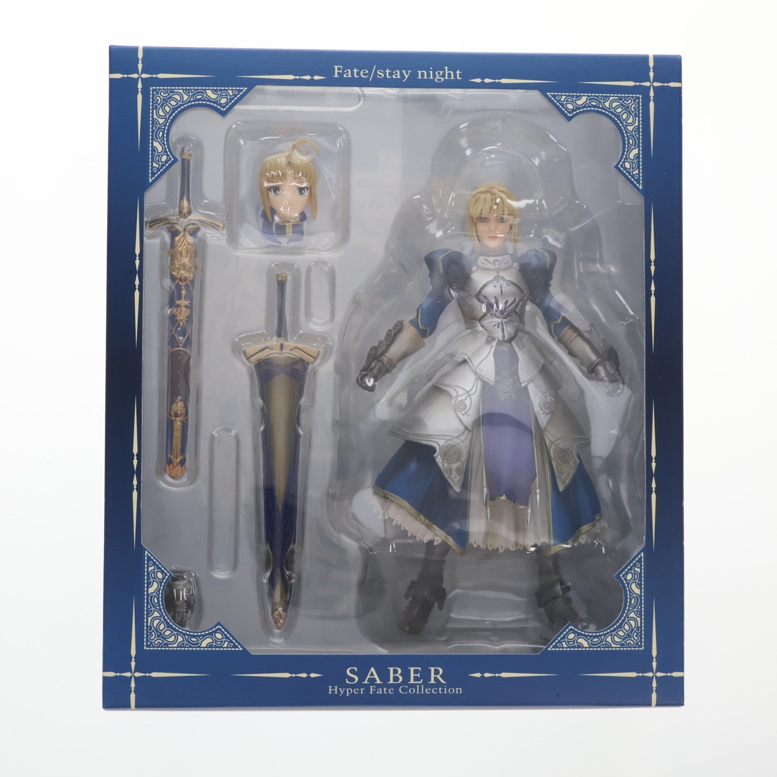 【中古即納】[FIG] HYPER FATE COLLECTION セイバー Fate/stay night(フェイト/ステイナイト) 1/8 完成品 可動フィギュア ebCraft/エンターブレイン(20070331)