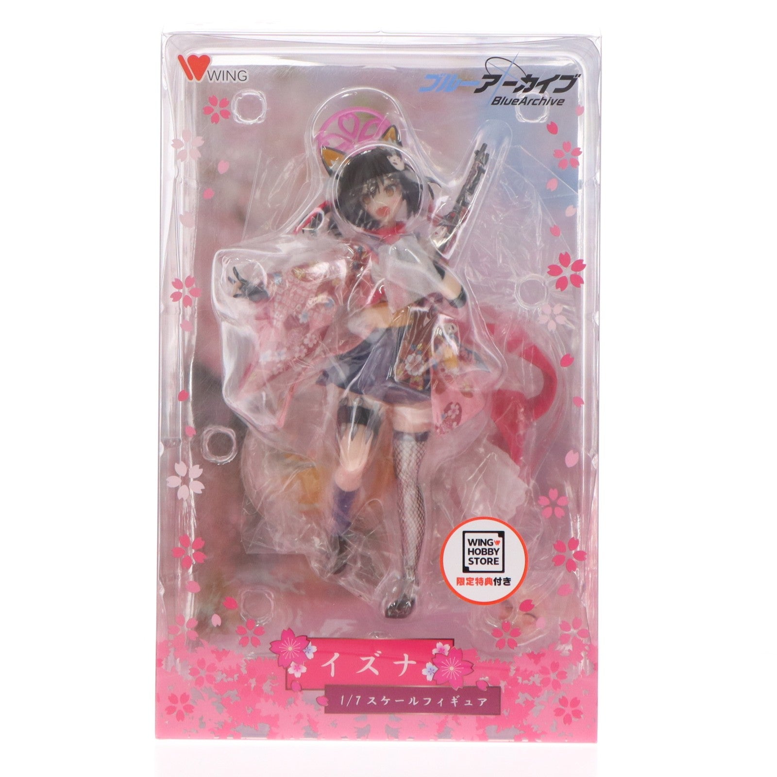 【中古即納】[FIG] WING HOBBY STORE限定特典付属 イズナ ブルーアーカイブ -Blue Archive- 1/7 完成品 フィギュア(WHS_1004) WING(ウイング)(20260131)