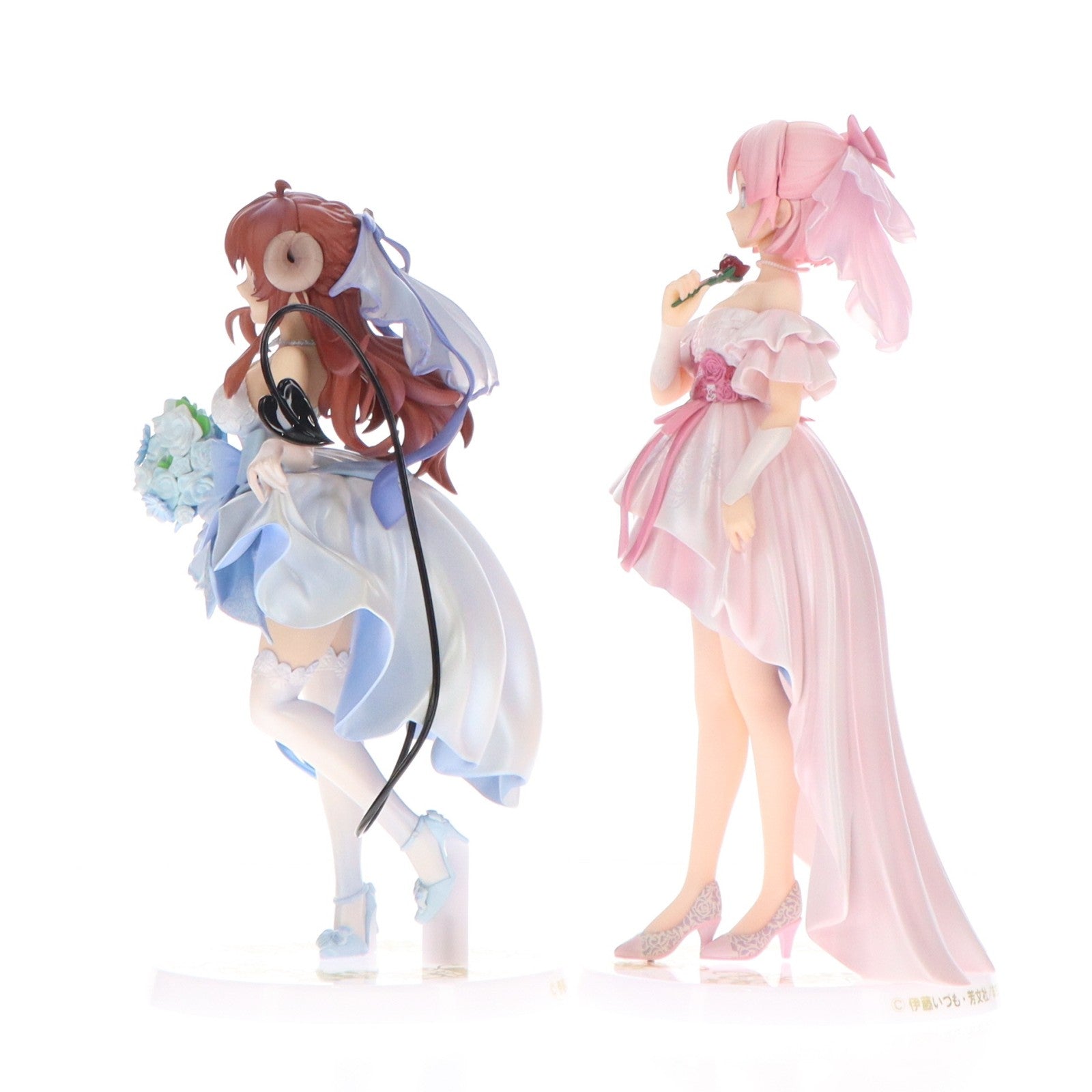 【中古即納】[FIG] MEDICOS ONLINE SHOP限定特典&セット購入特典付属 シャドウミストレス優子 ウェディングVer.&千代田桃(ちよだもも) ウェディングVer. TVアニメ「まちカドまぞく 2丁目」 1/7 完成品 フィギュア メディコス・エンタテインメント(20260122)