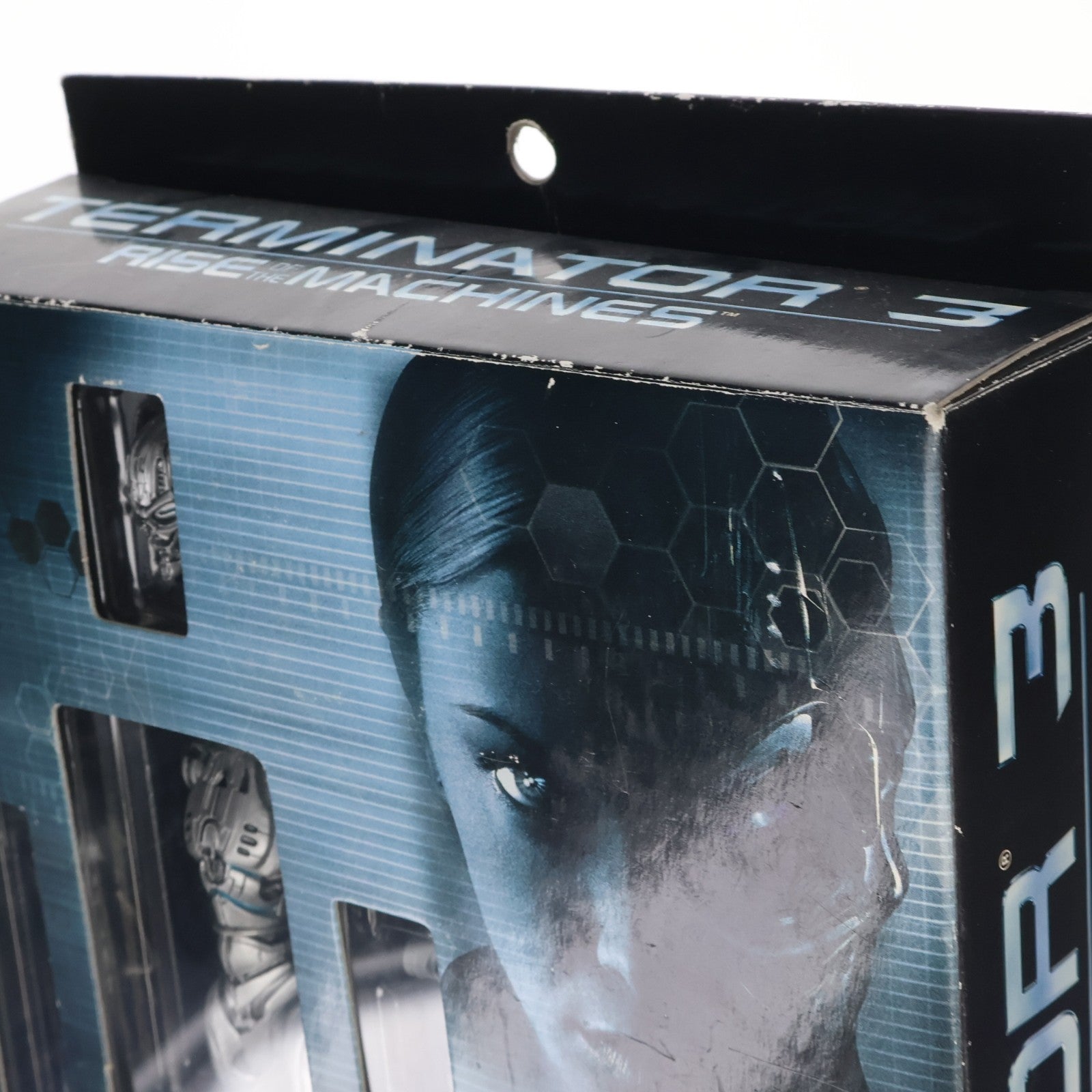 【中古即納】[FIG] モデルフィギュアシリーズ No.5 T-X エンドスケルトン メカニカルボディ ターミネーター3 1/12 完成品 可動フィギュア アオシマ・スカイネット(20031031)