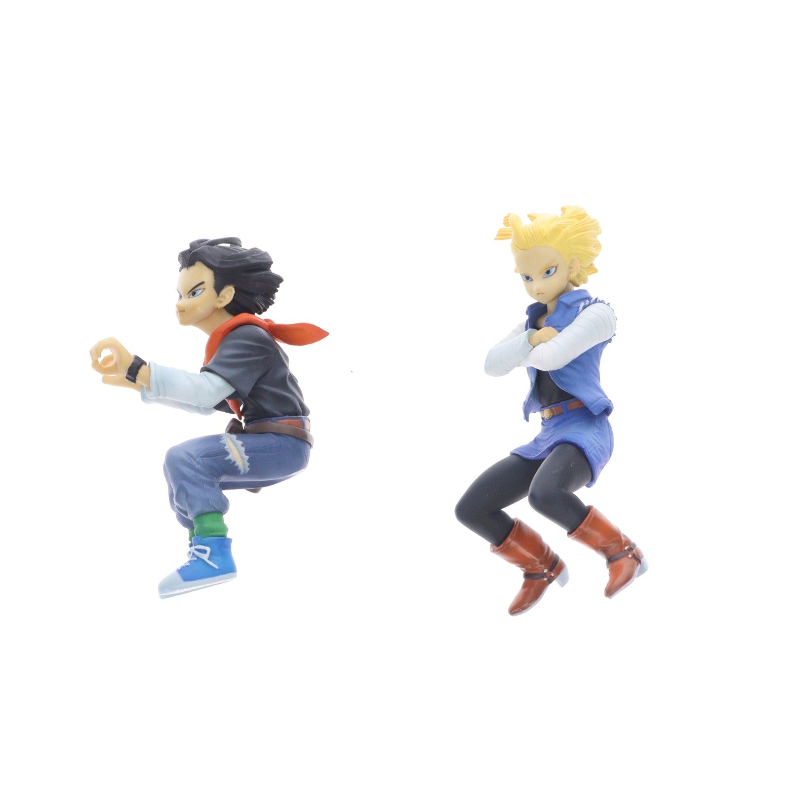 【中古即納】[FIG] デスクトップリアルマッコイ04 人造人間17号&18号 ドラゴンボールZ 完成品 フィギュア メガハウス(20160130)