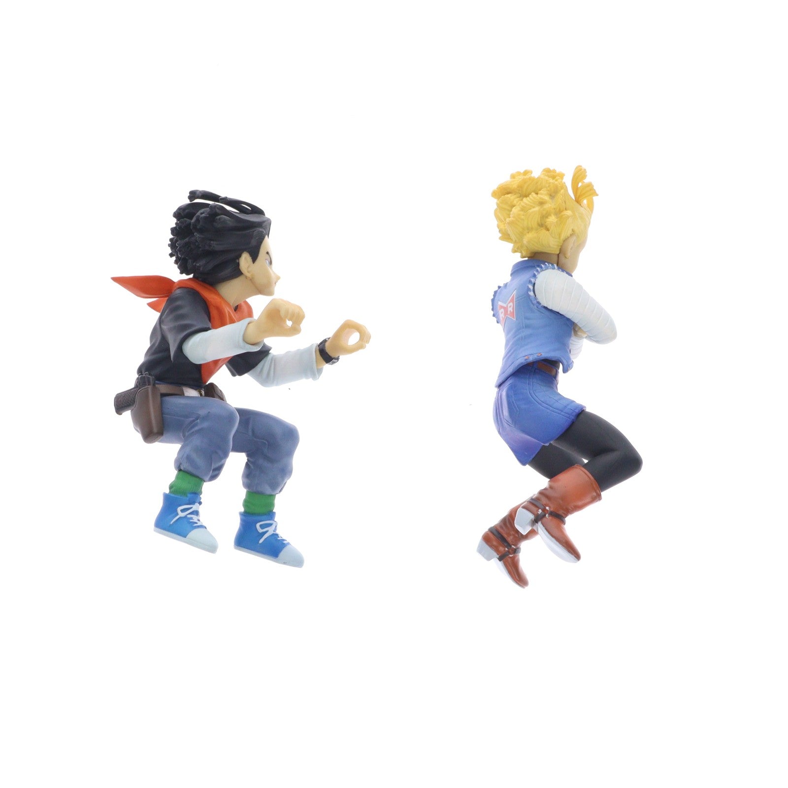 【中古即納】[FIG] デスクトップリアルマッコイ04 人造人間17号&18号 ドラゴンボールZ 完成品 フィギュア メガハウス(20160130)