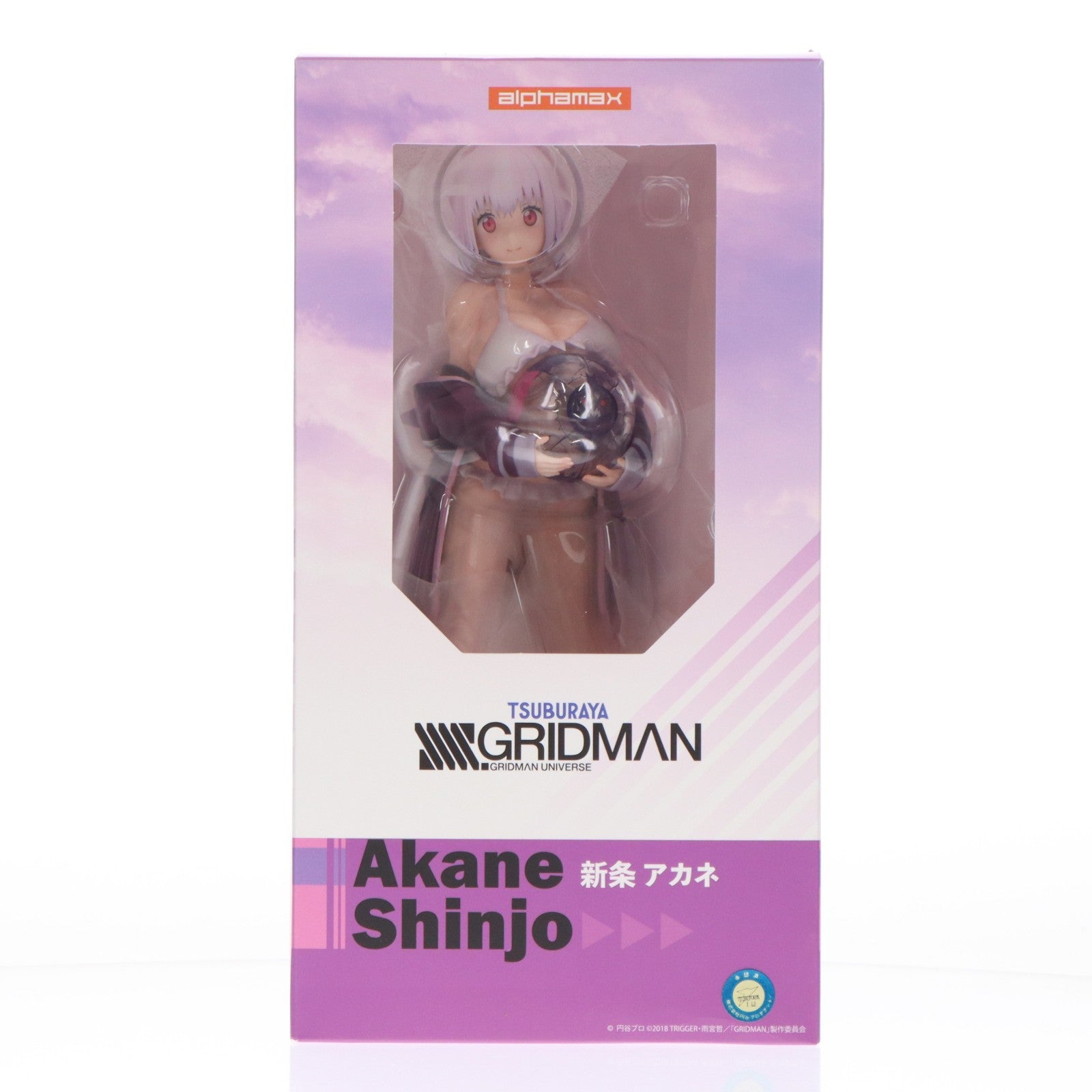 【中古即納】[FIG] 新条アカネ(しんじょうあかね) SSSS.GRIDMAN(グリッドマン) 1/7 完成品 フィギュア(AX-0298) アルファマックス(20260131)