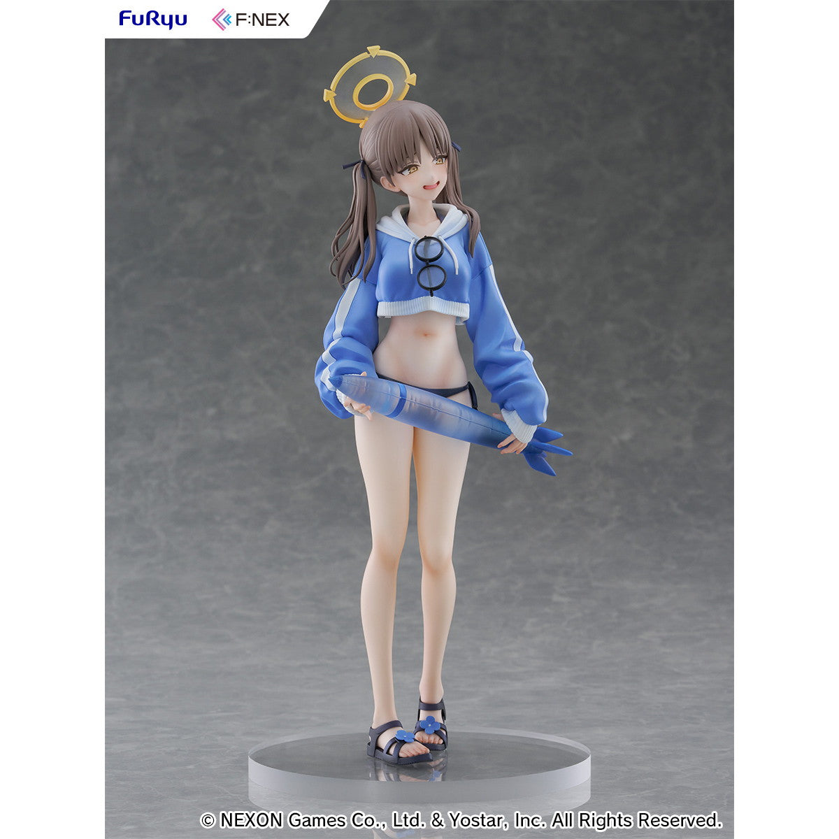 【中古即納】[FIG] モエ(水着) ブルーアーカイブ -Blue Archive- 1/7 完成品 フィギュア(AMU-FNX1167) フリュー(20260613)
