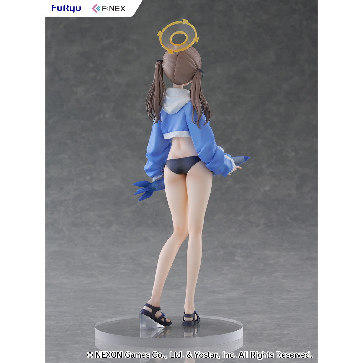 【中古即納】[FIG] モエ(水着) ブルーアーカイブ -Blue Archive- 1/7 完成品 フィギュア(AMU-FNX1167) フリュー(20260613)