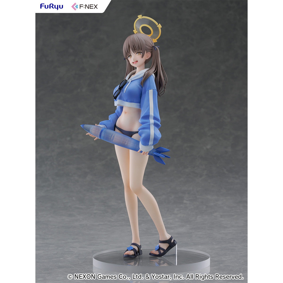 【中古即納】[FIG] モエ(水着) ブルーアーカイブ -Blue Archive- 1/7 完成品 フィギュア(AMU-FNX1167) フリュー(20260613)