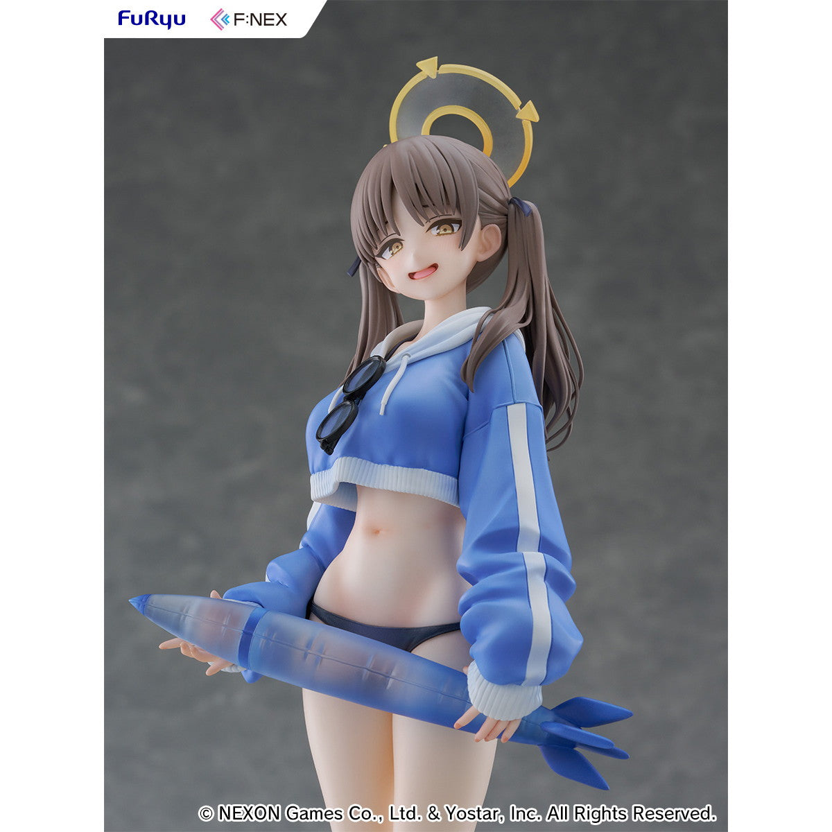 【中古即納】[FIG] モエ(水着) ブルーアーカイブ -Blue Archive- 1/7 完成品 フィギュア(AMU-FNX1167) フリュー(20260613)