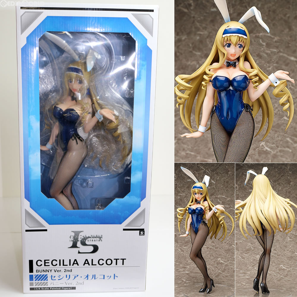 【中古即納】[FIG] B-style セシリア・オルコット バニーVer. 2nd IS インフィニット・ストラトス 1/4 完成品 フィギュア FREEing(フリーイング)(20160911)
