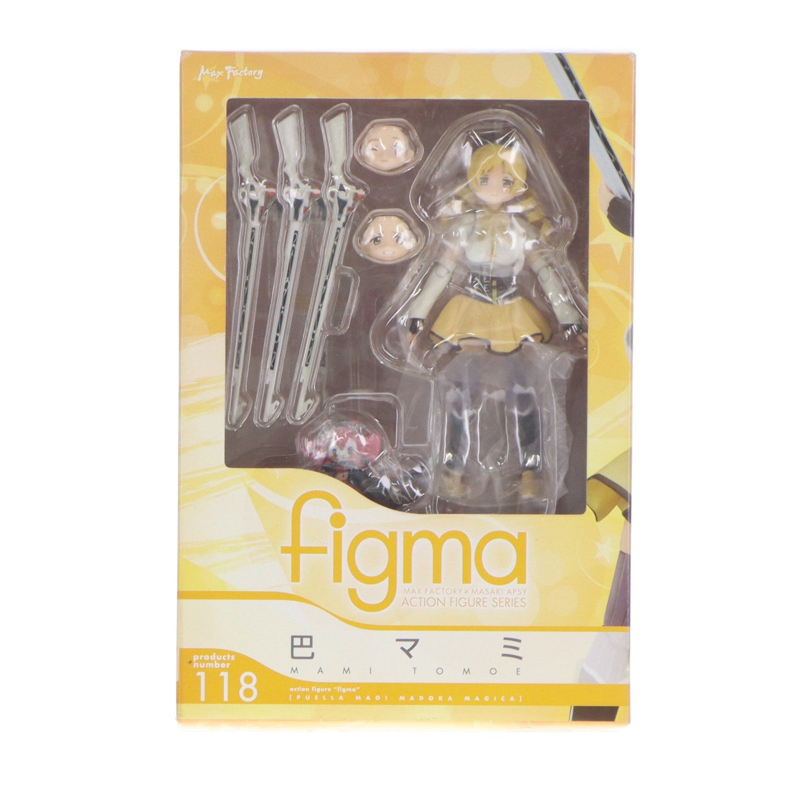 【中古即納】[FIG] figma(フィグマ) 118 巴マミ(ともえまみ) 魔法少女まどか☆マギカ 完成品 可動フィギュア マックスファクトリー(20120323)