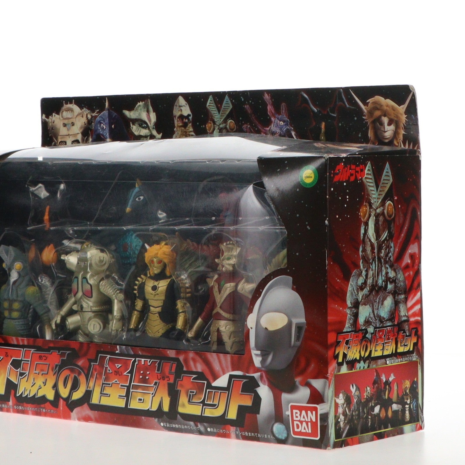 【中古即納】[SFT] 不滅の怪獣セット(8体セット) ウルトラシリーズ 完成品 ソフビフィギュア バンダイ(20060130)