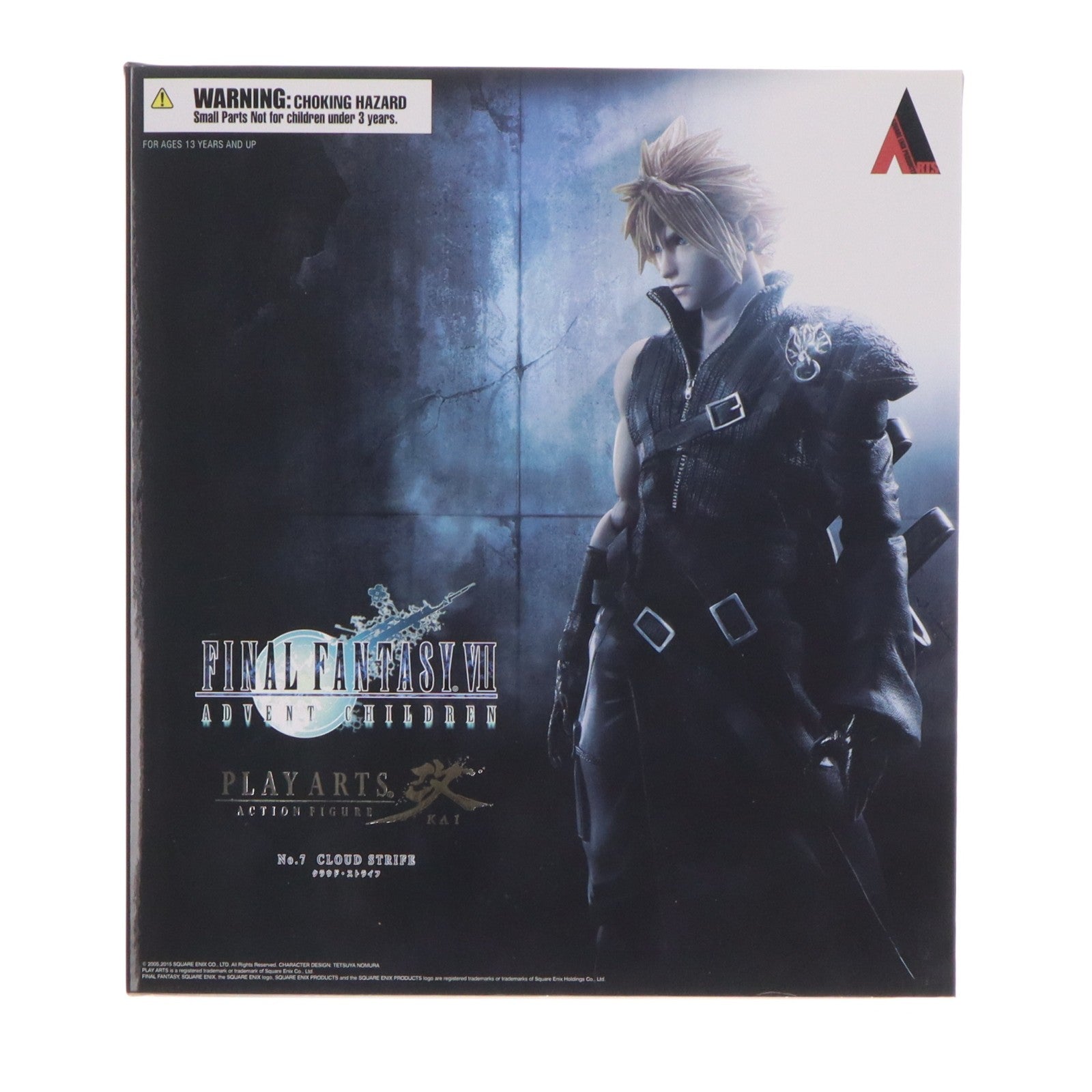 【中古即納】[FIG] PLAY ARTS改(プレイアーツ改) クラウド・ストライフ FINAL FANTASY VII ADVENT CHILDREN(ファイナルファンタジー7 アドベントチルドレン) 完成品 可動フィギュア スクウェア・エニックス(20150424)