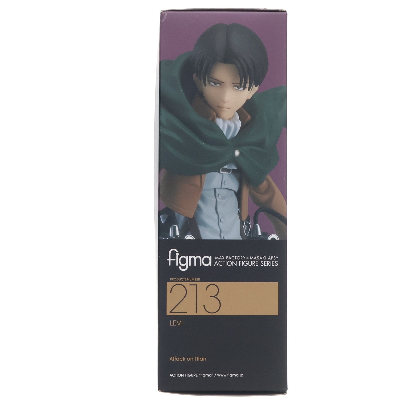 【中古即納】[FIG] figma(フィグマ) 213 リヴァイ 進撃の巨人 完成品 可動フィギュア グッドスマイルカンパニー(20140629)