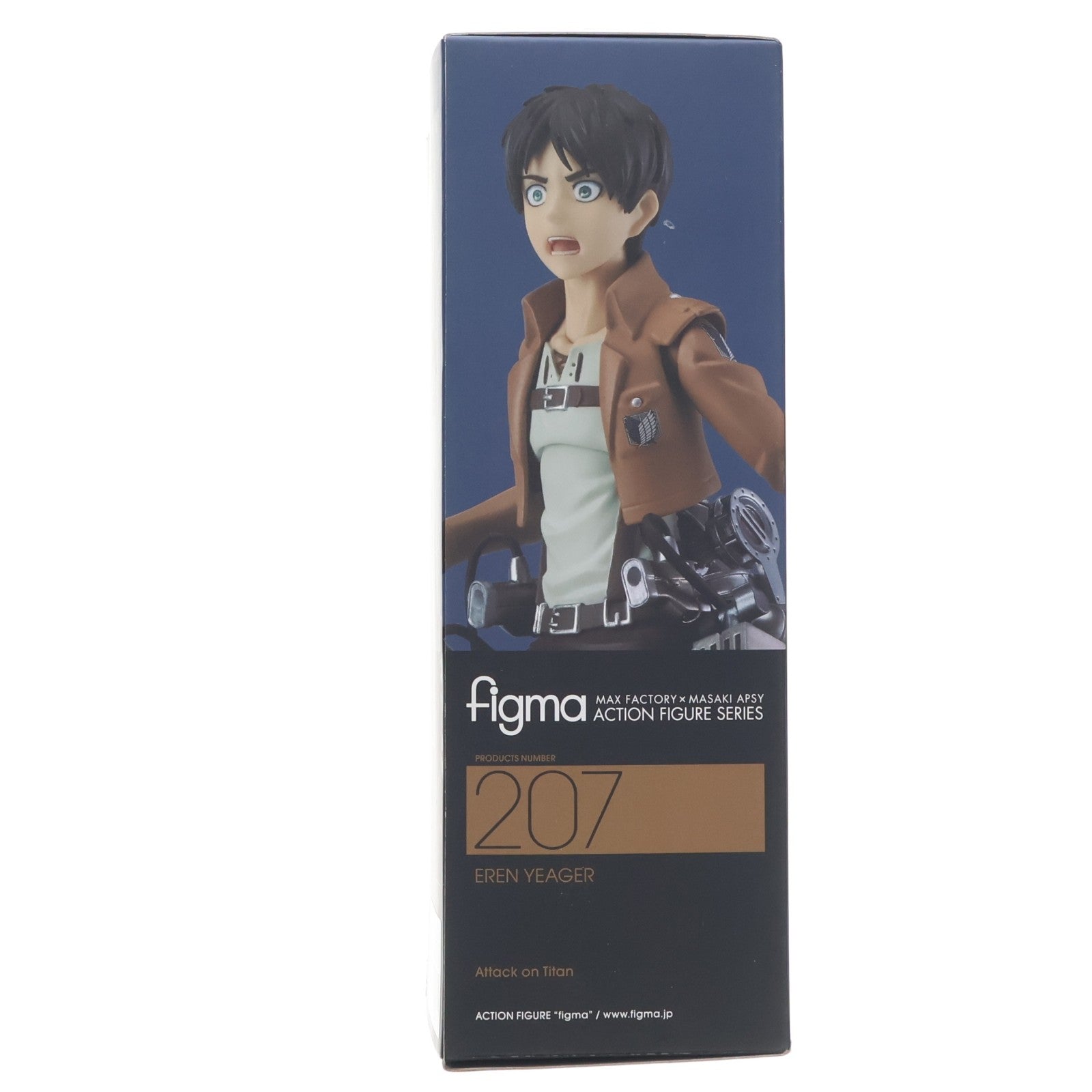 【中古即納】[FIG] figma(フィグマ) 207 エレン・イェーガー 進撃の巨人 完成品 可動フィギュア マックスファクトリー(20140420)
