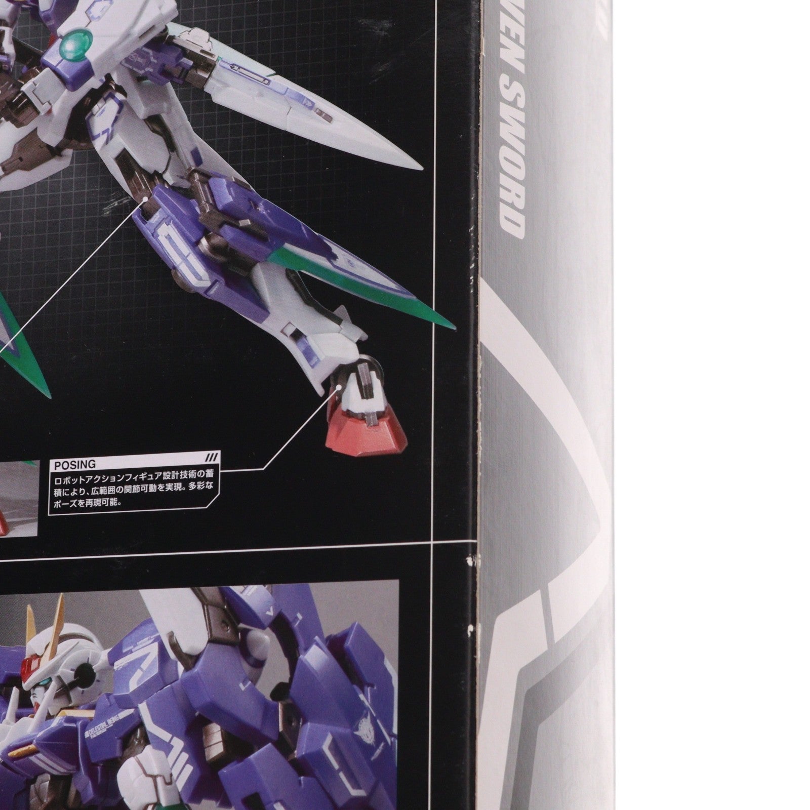 【中古即納】[FIG] METAL BUILD ダブルオーガンダム セブンソード 機動戦士ガンダム00(ダブルオー) 完成品 可動フィギュア バンダイ(20110326)