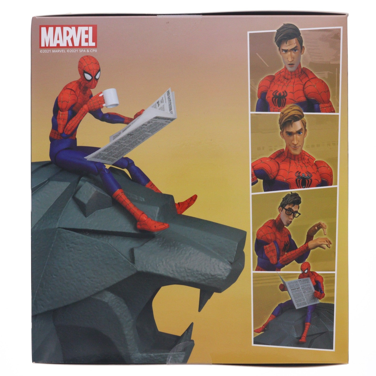 【中古即納】[FIG] SVアクション ピーター・B・パーカー/スパイダーマン スパイダーマン:スパイダーバース 完成品 アクションフィギュア 千値練(せんちねる)(20220116)