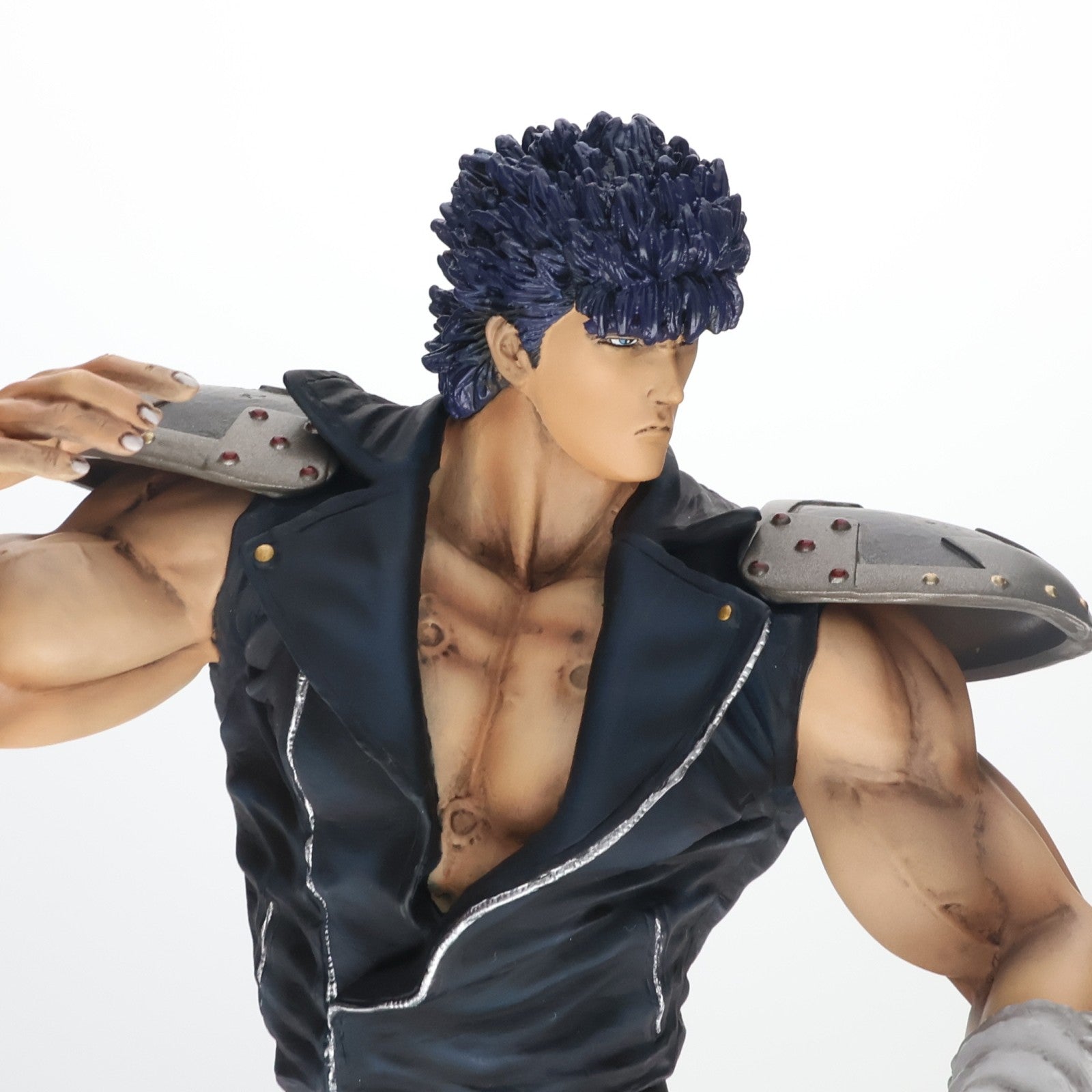 【中古即納】[FIG] ケンシロウ レザージャケットver.(インディゴブルーカラー) 北斗の拳 完成品 フィギュア SpiceSeed(スパイスシード)(20200910)