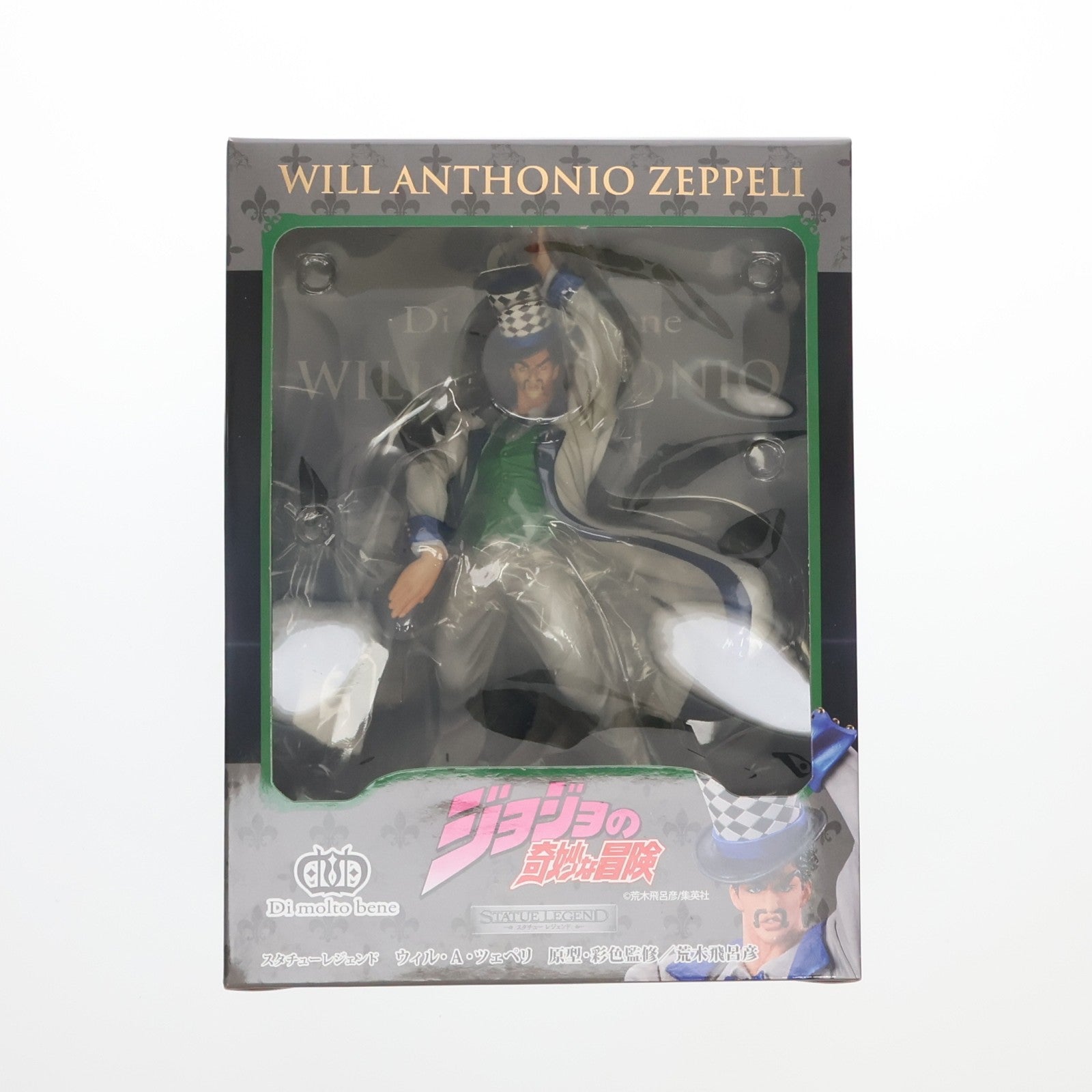 【中古即納】[FIG] スタチューレジェンド 第55弾 ウィル・Ａ・ツェペリ(原型・彩色監修/荒木飛呂彦) ジョジョの奇妙な冒険 第一部 ファントムブラッド 完成品 フィギュア ディ・モールトベネ(20150626)