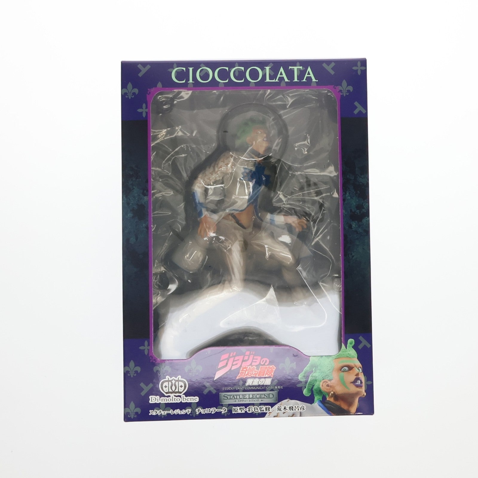 【中古即納】[FIG] スタチューレジェンド 第50弾 チョコラータ ジョジョの奇妙な冒険 第五部 黄金の風 完成品 フィギュア ディ・モールトベネ(20141023)