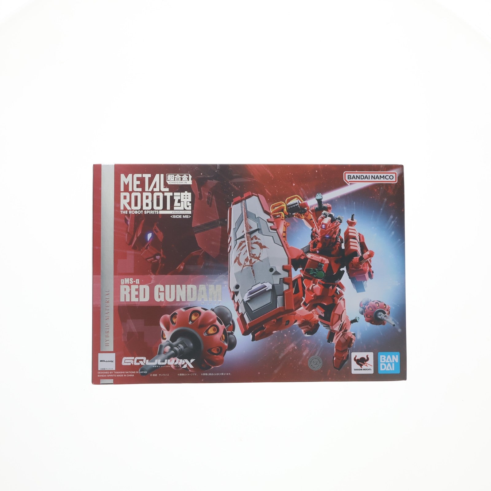 【中古即納】[FIG] METAL ROBOT魂(SIDE MS) 赤いガンダム 機動戦士Gundam GQuuuuuuX(ガンダム ジークアクス) 完成品 可動フィギュア バンダイスピリッツ(20250621)