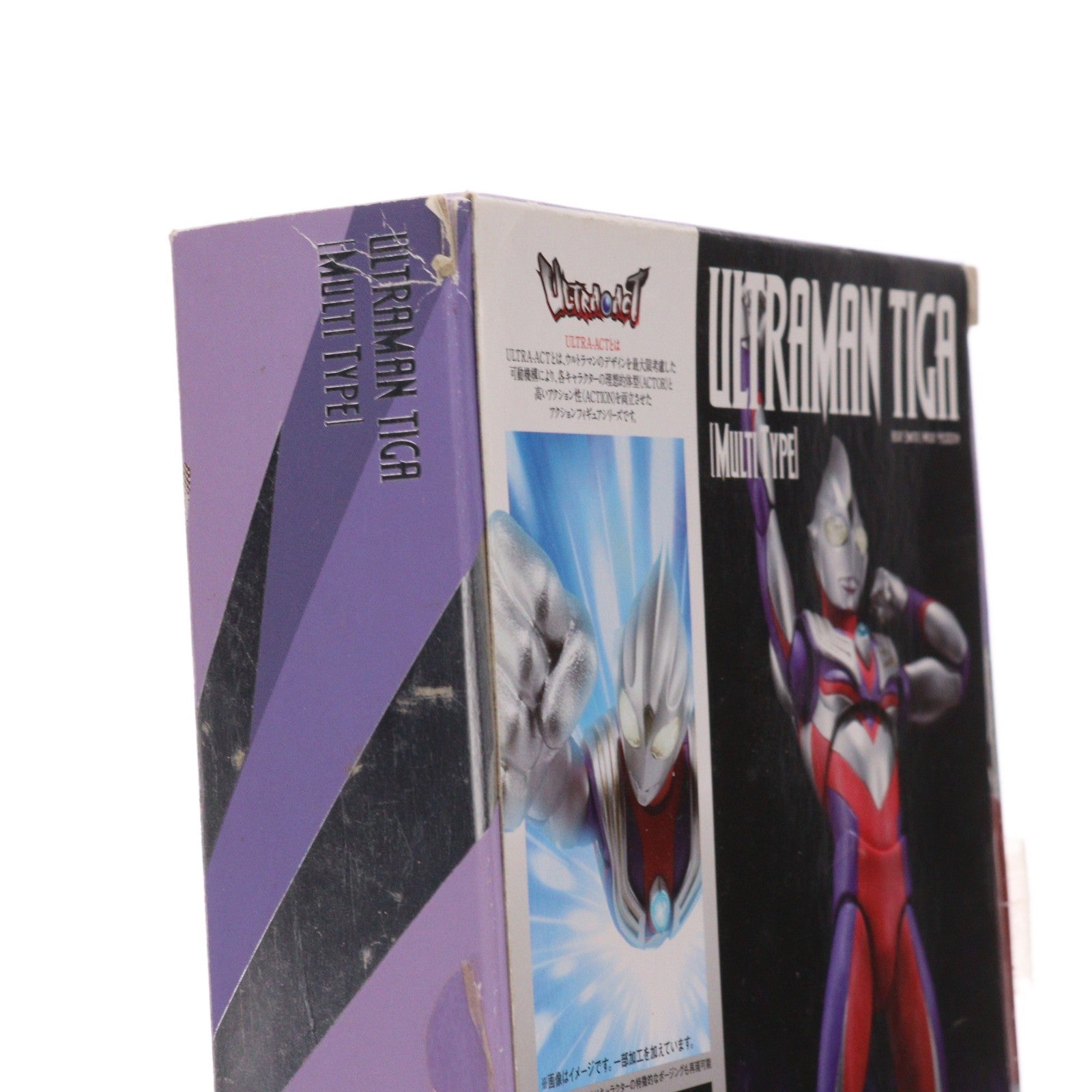 【中古即納】[FIG] ULTRA-ACT(ウルトラアクト) ウルトラマンティガ(マルチタイプ) 完成品 可動フィギュア バンダイ(20150613)