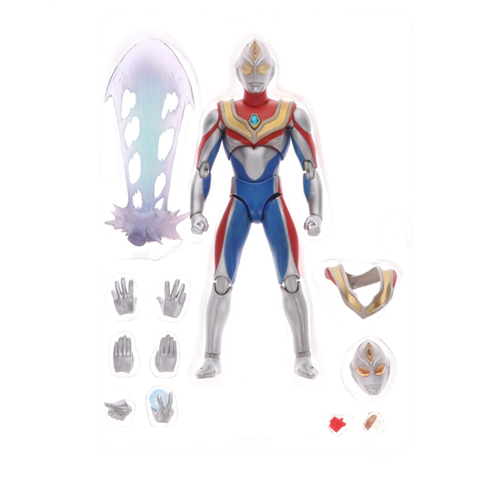 【中古即納】[FIG] ULTRA-ACT(ウルトラアクト) ウルトラマンダイナ(フラッシュタイプ) 完成品 可動フィギュア バンダイ(20120727)