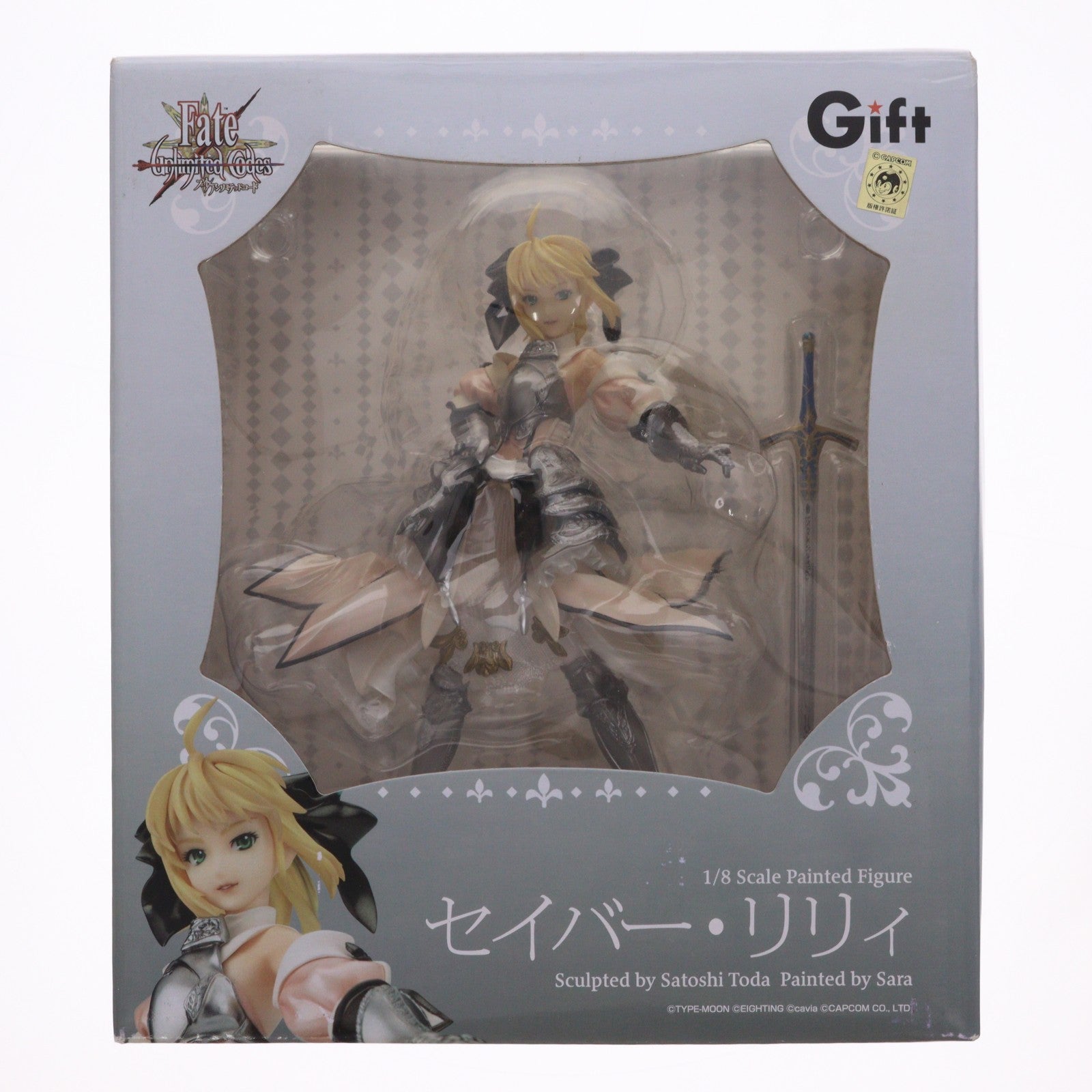 【中古即納】[FIG] セイバー・リリィ Fate/stay night(フェイト/ステイナイト) 1/8 完成品 フィギュア Gift(ギフト)(20121031)
