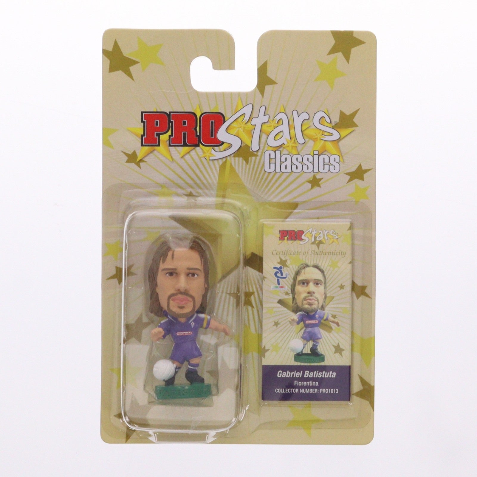 【中古即納】[FIG] PRO Stars(プロスターズ) クラシックス Gabriel Batistuta(ガブリエル・バティストゥータ)/Fiorentina(フィオレンティーナ) 完成品 フィギュア CORINTHIAN(コリンシアン)(19991231)