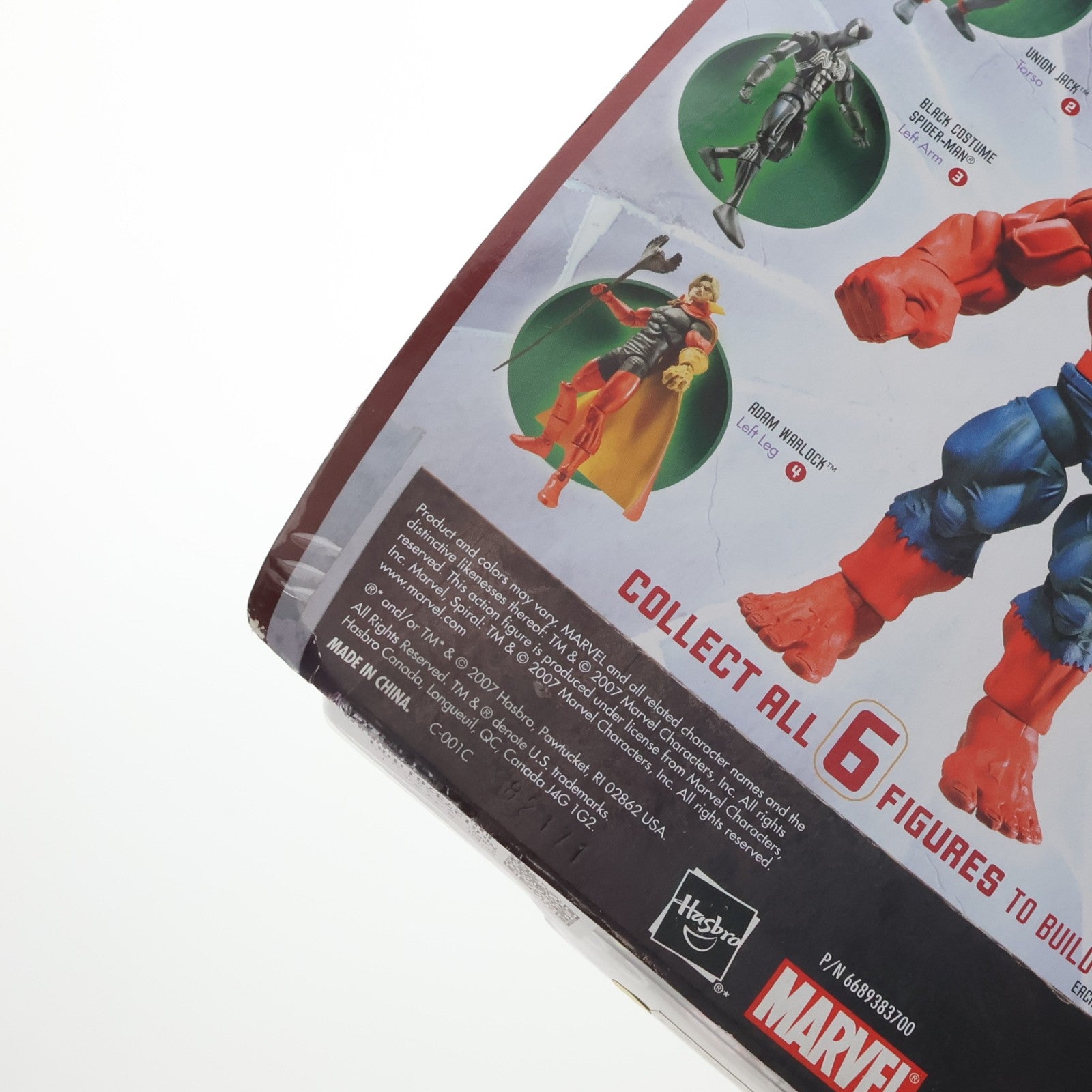 【中古即納】[FIG] ターゲット限定 マーベルレジェンド レッドハルクシリーズ SPIRAL(スパイラル) X-MEN(エックスメン) 完成品 可動フィギュア(78299) ハズブロ(20081231)
