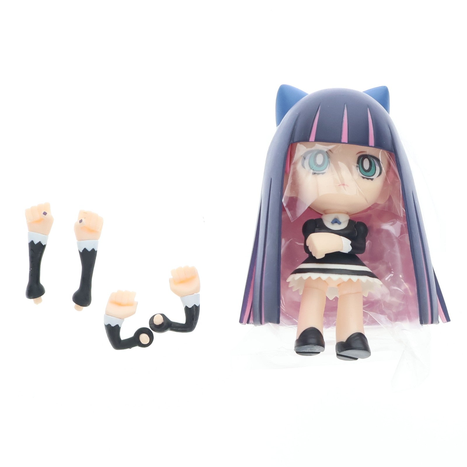 【中古即納】[FIG] ねんどろいど 161 ストッキング Panty & Stocking with Garterbelt(パンティ アンド ストッキング ウィズ ガーターベルト) 完成品 可動フィギュア グッドスマイルカンパニー(20110628)