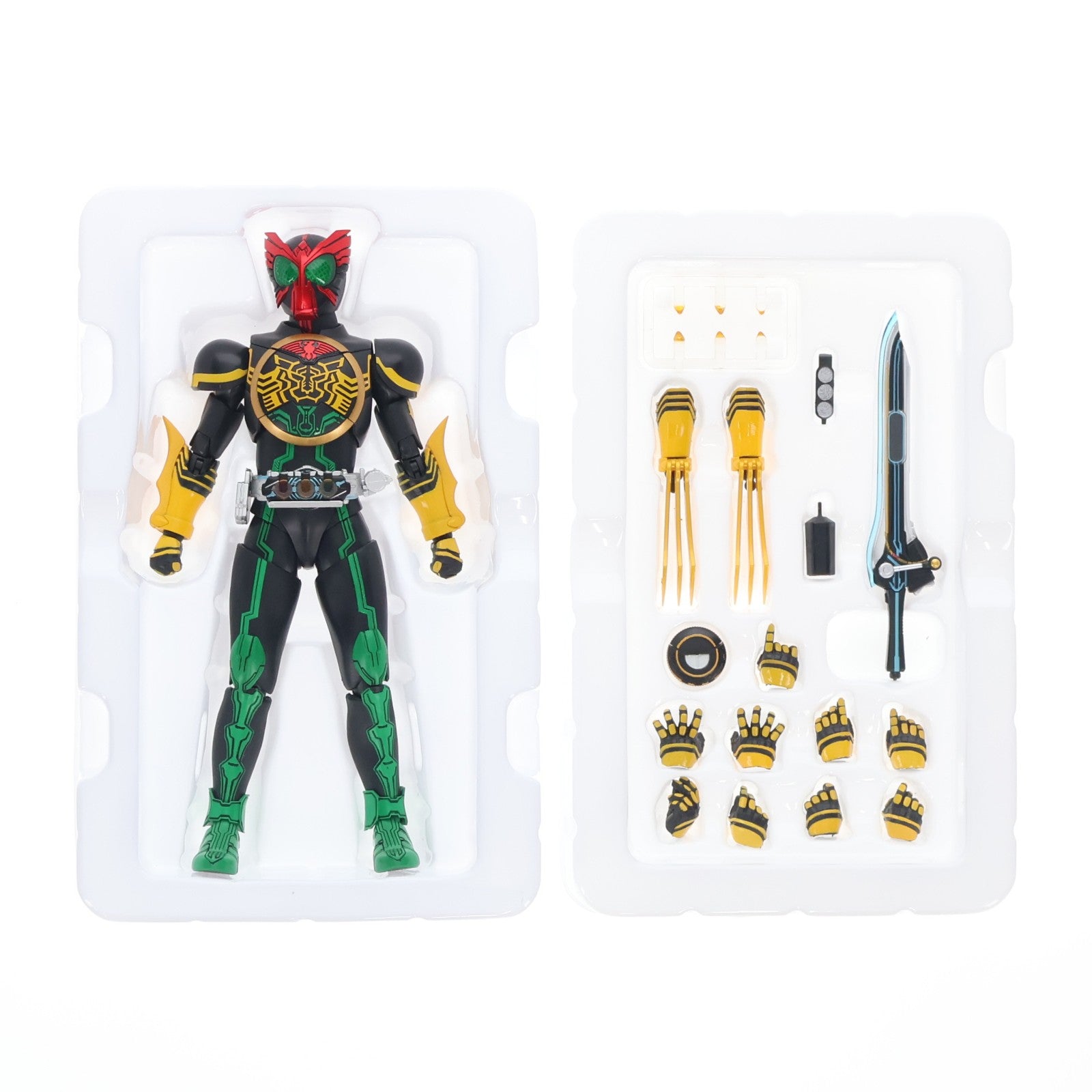 【中古即納】[FIG] S.H.Figuarts(フィギュアーツ) 真骨彫製法 仮面ライダーオーズ タトバ コンボ 仮面ライダーオーズ/OOO 完成品 可動フィギュア バンダイスピリッツ(20200808)