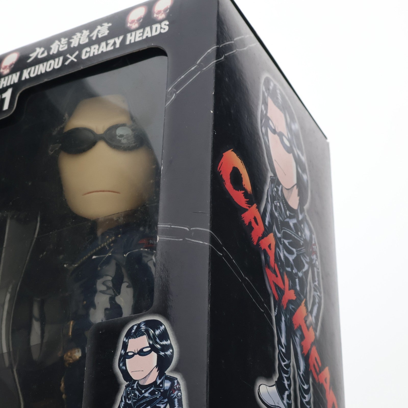 【中古即納】[FIG] CRAZY HEADS 05 九能龍信(くのうりゅうしん) 鈴蘭購買部版 クローズ×WORST 完成品 フィギュア リンダ(19991231)
