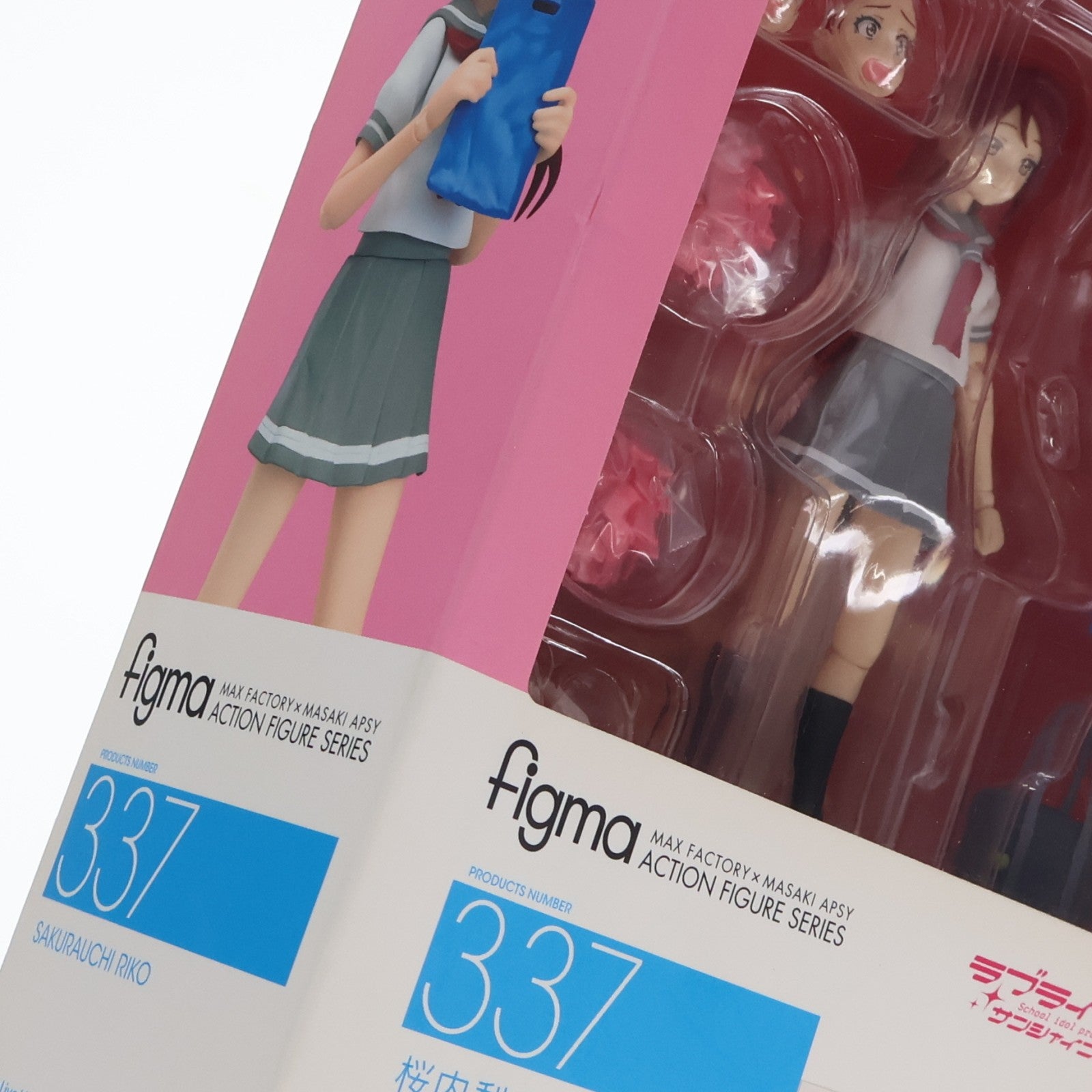 【中古即納】[FIG] figma(フィグマ) 337 桜内梨子(さくらうちりこ) ラブライブ!サンシャイン!! 完成品 可動フィギュア マックスファクトリー(20170729)