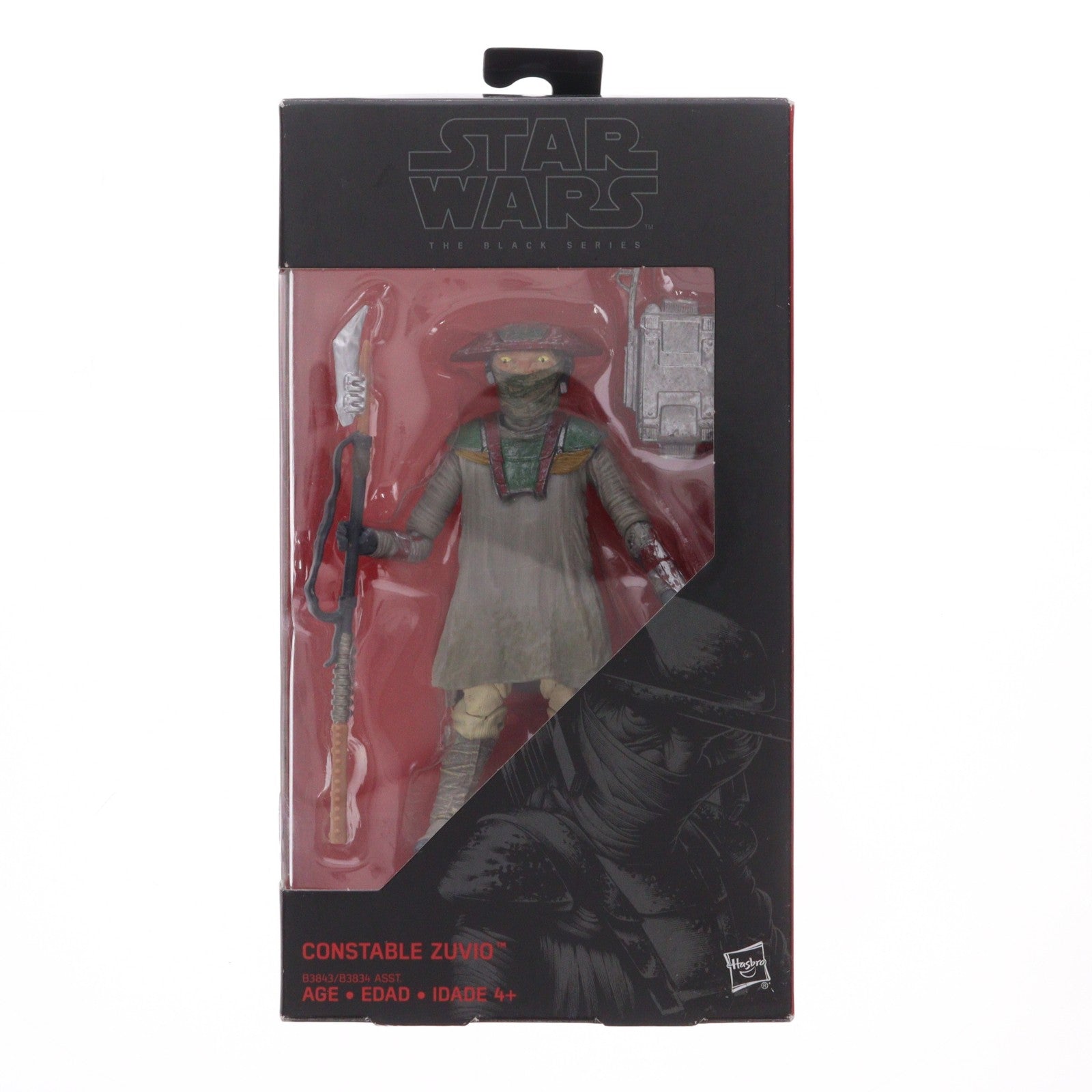 【中古即納】[FIG] スター・ウォーズ ブラックシリーズ 6インチフィギュア ズヴィオ STAR WARS エピソード7/フォースの覚醒 完成品 可動フィギュア タカラトミー(20151128)