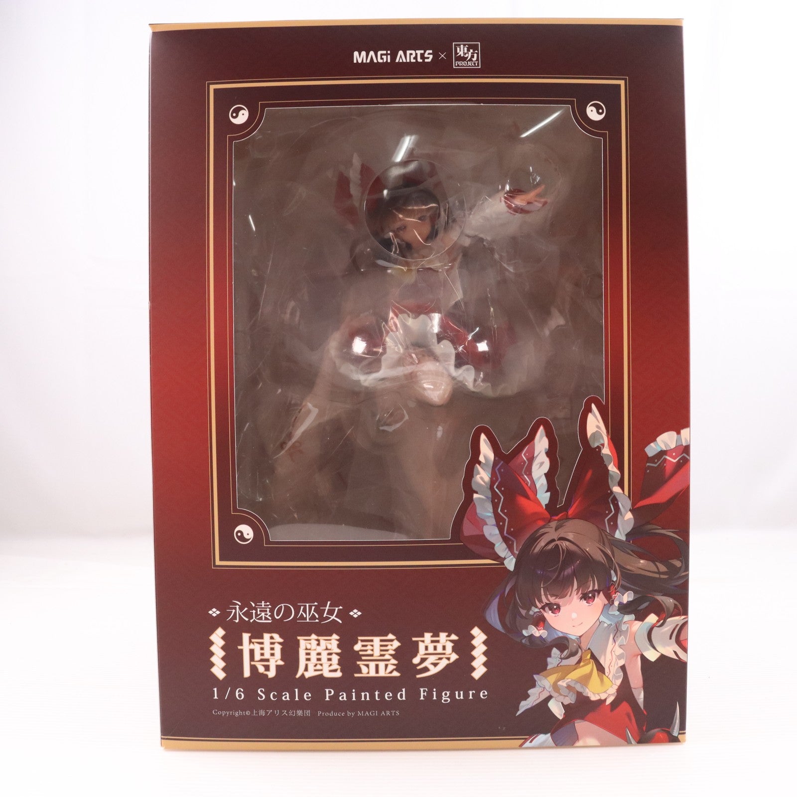 【中古即納】[FIG] 永遠の巫女 博麗霊夢(はくれいれいむ) 豪華版 東方Project 1/6 完成品 フィギュア MAGI ARTS(マギアーツ)(20250309)