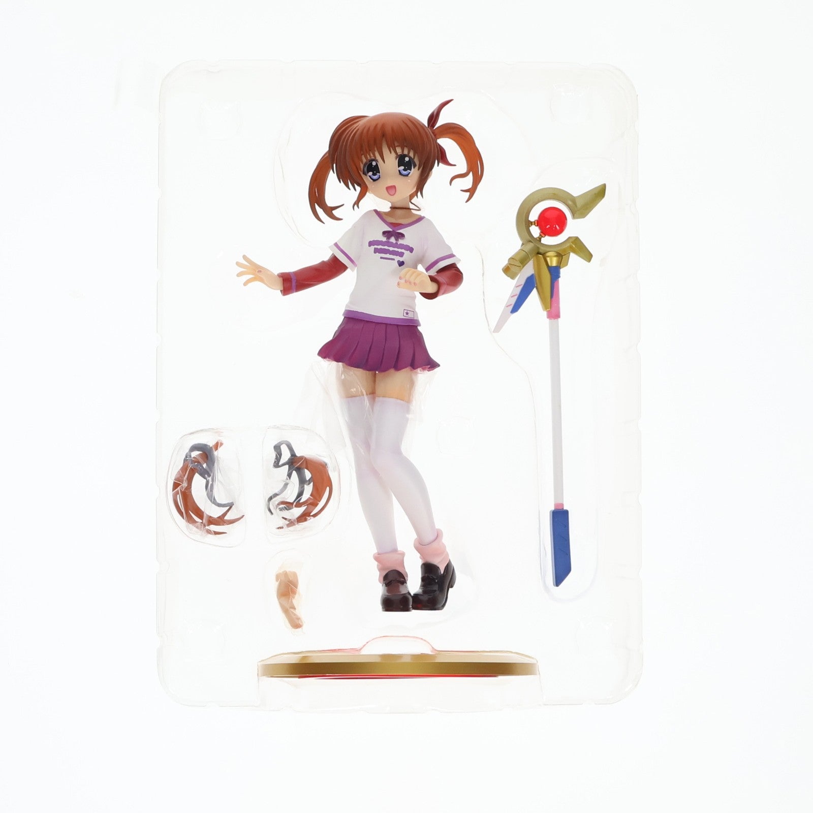 【中古即納】[FIG] 高町なのは(たかまちなのは) -私服- 魔法少女リリカルなのは The MOVIE 1st 1/8 完成品 フィギュア(PP424) コトブキヤ(20110120)