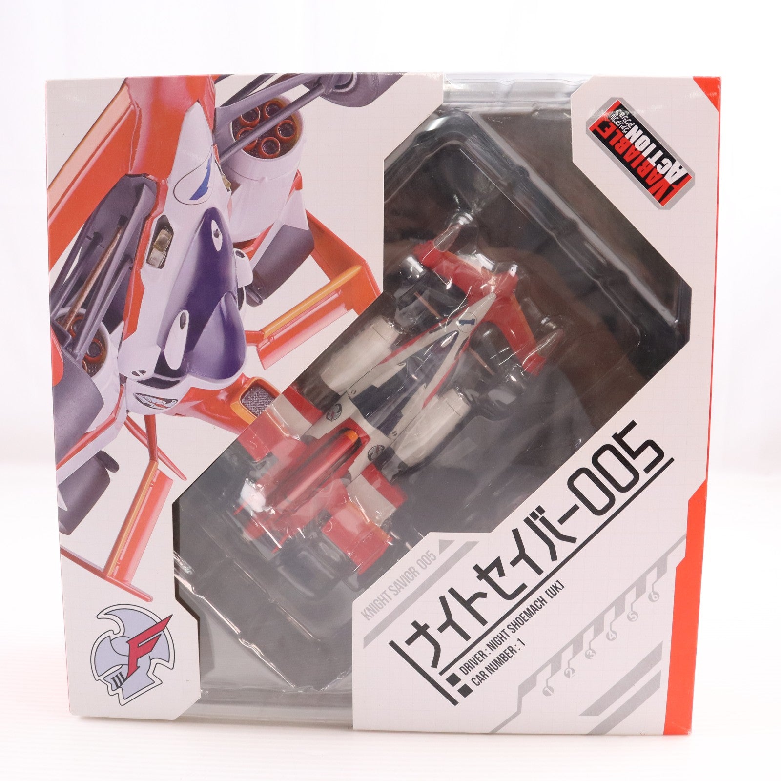 【中古即納】[FIG] ヴァリアブルアクション ナイトセイバー005 新世紀GPXサイバーフォーミュラ 1/24 完成品 可動フィギュア メガハウス(20160331)