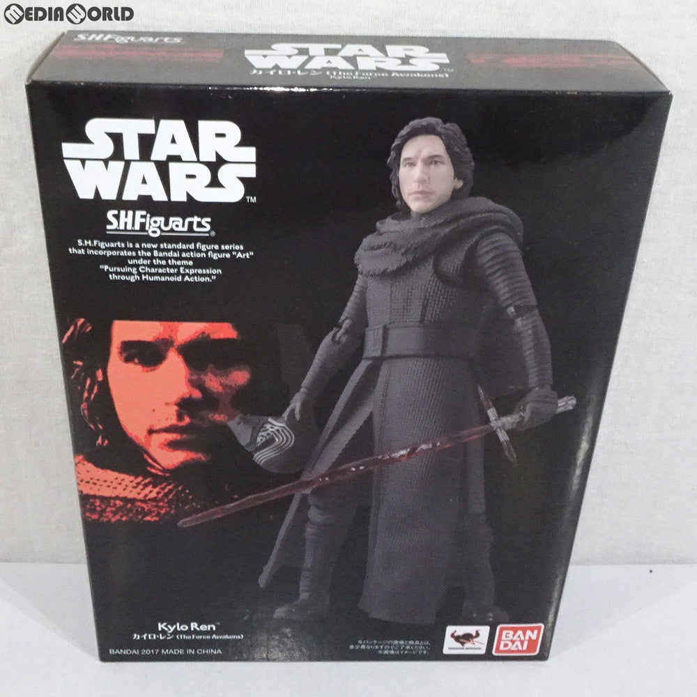 【中古即納】[FIG] 魂ウェブ商店限定 S.H.Figuarts(フィギュアーツ) カイロ・レン (THE FORCE AWAKENS) STAR WARS(スター・ウォーズ)/フォースの覚醒 完成品 可動フィギュア バンダイ(20170228)