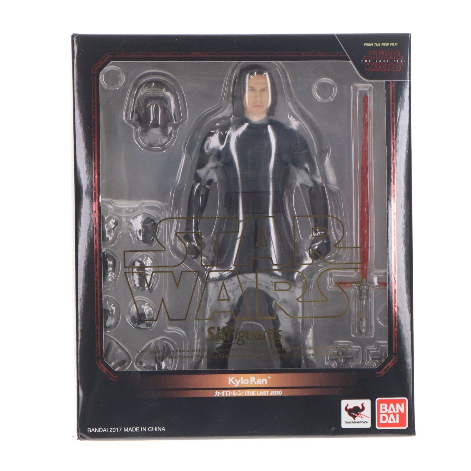 【中古即納】[FIG] S.H.Figuarts(フィギュアーツ) カイロ・レン(THE LAST JEDI) STAR WARS(スター・ウォーズ)/最後のジェダイ 完成品 フィギュア バンダイ(20171111)