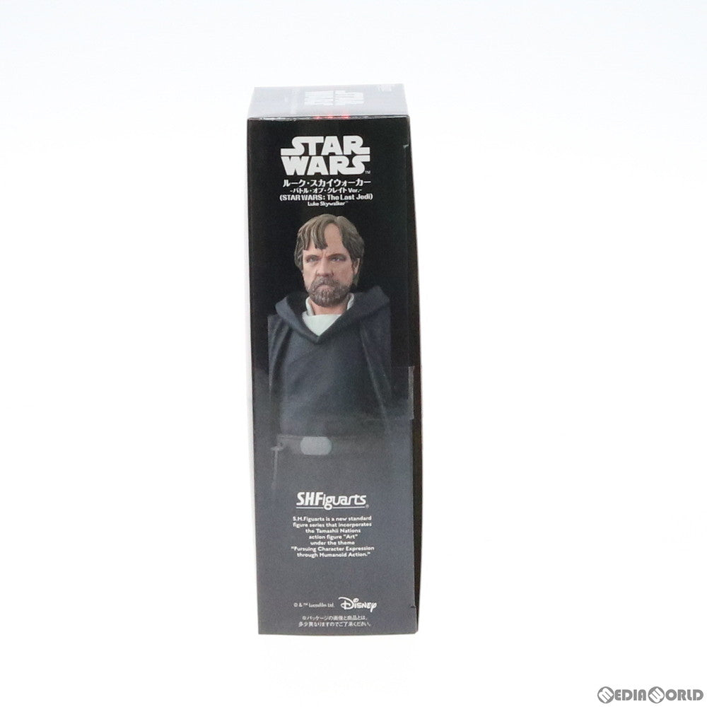 【中古即納】[FIG] S.H.Figuarts(フィギュアーツ) ルーク・スカイウォーカー -バトル・オブ・クレイト Ver.-(STAR WARS: The Last Jedi) スター・ウォーズ エピソード8/最後のジェダイ 完成品 可動フィギュア バンダイスピリッツ(20191220)