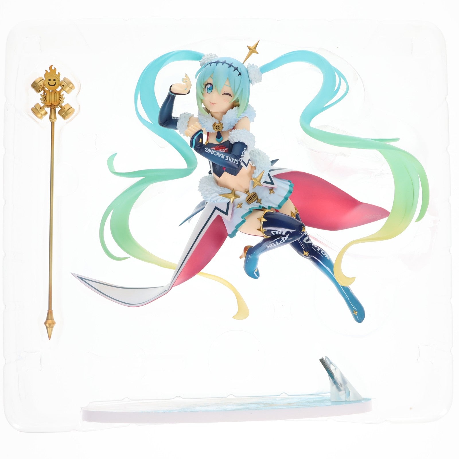 【中古即納】[FIG] レーシングミク 2018Ver. 初音ミク GTプロジェクト 1/7 完成品 フィギュア グッドスマイルレーシング(20200612)