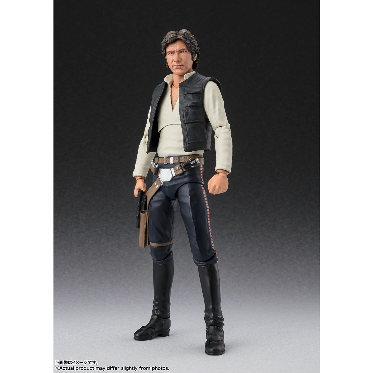 【中古即納】[FIG] S.H.Figuarts(フィギュアーツ) ハン・ソロ -Classic Ver.-(STAR WARS: A New Hope) スター・ウォーズ エピソード4/新たなる希望 完成品 可動フィギュア バンダイスピリッツ(20250315)