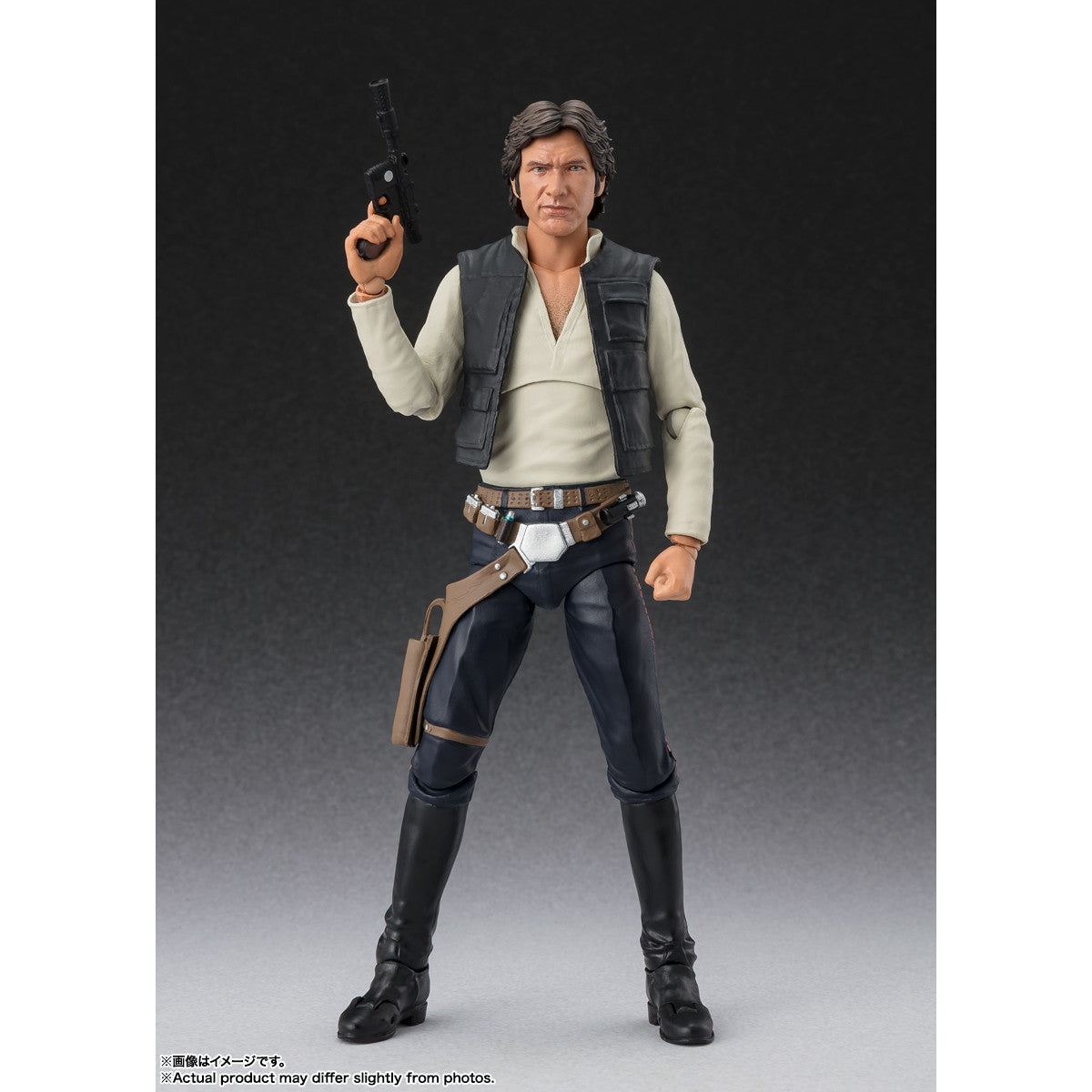 【中古即納】[FIG] S.H.Figuarts(フィギュアーツ) ハン・ソロ -Classic Ver.-(STAR WARS: A New Hope) スター・ウォーズ エピソード4/新たなる希望 完成品 可動フィギュア バンダイスピリッツ(20250315)