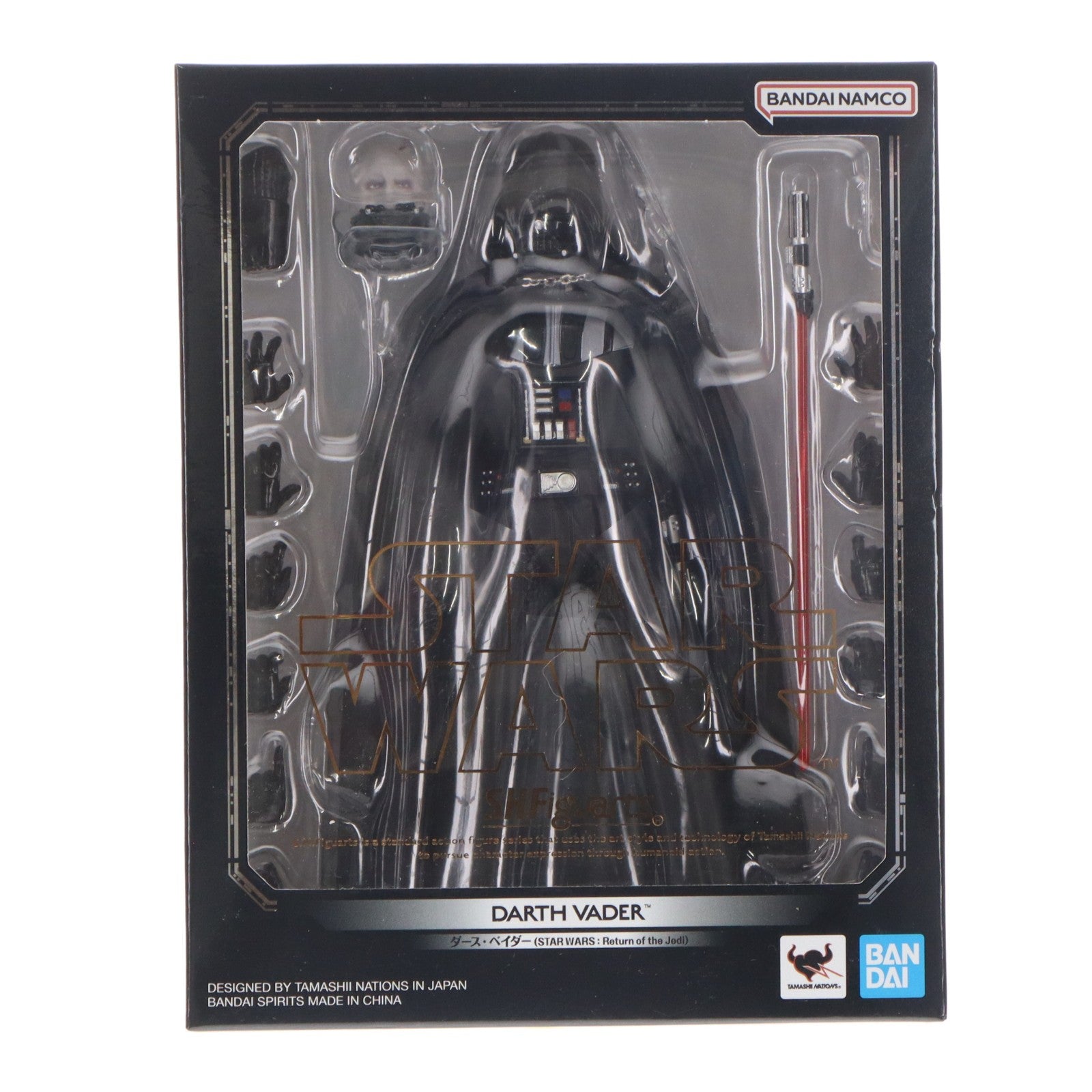 【中古即納】[FIG] S.H.Figuarts(フィギュアーツ) ダース・ベイダー(STAR WARS: Return of the Jedi) スター・ウォーズ エピソード6 完成品 可動フィギュア バンダイスピリッツ(20191019)