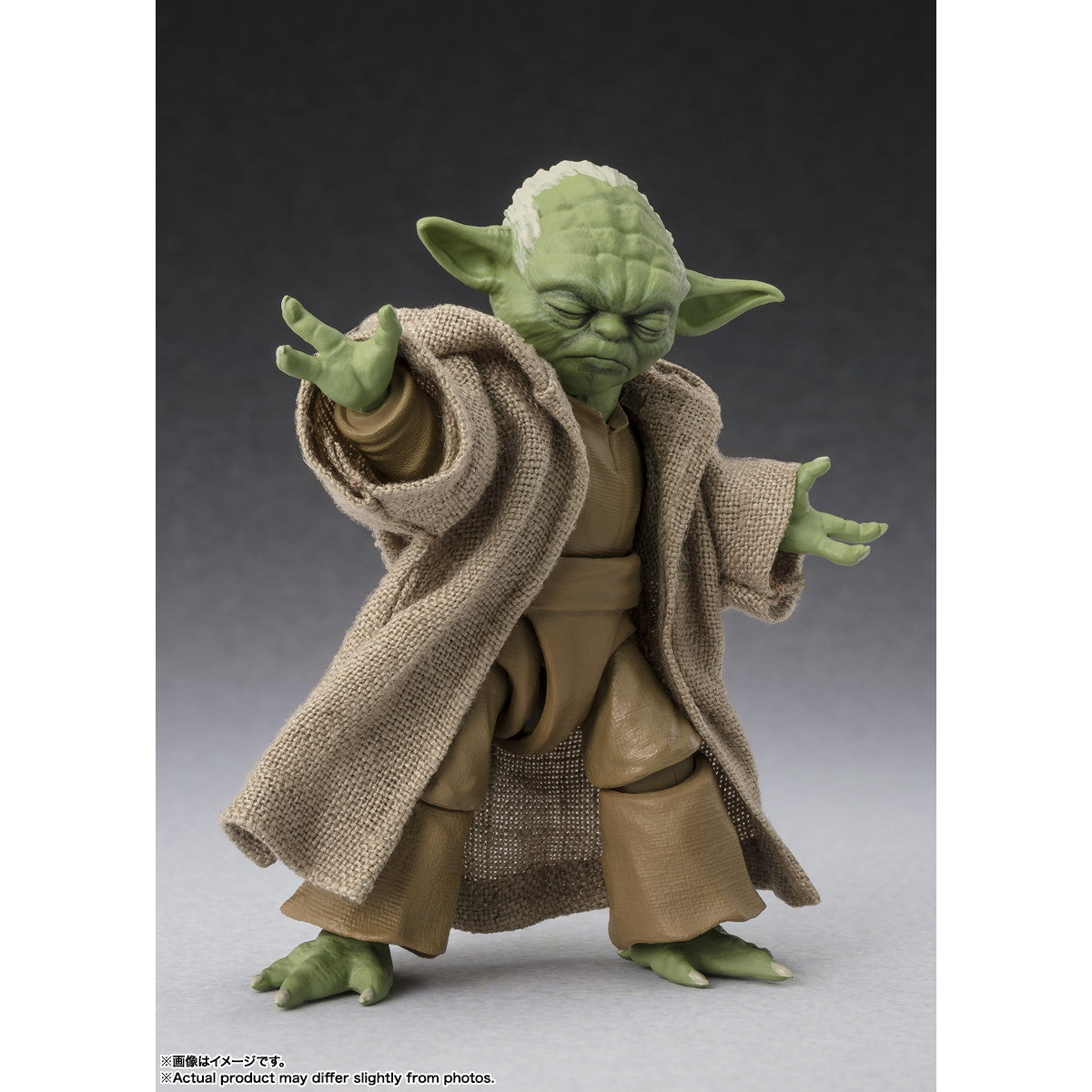 【中古即納】[FIG] S.H.Figuarts(フィギュアーツ) ヨーダ -Classic Ver.-(STAR WARS: Revenge of the Sith) スター・ウォーズ エピソード3/シスの復讐 完成品 可動フィギュア バンダイスピリッツ(20250927)