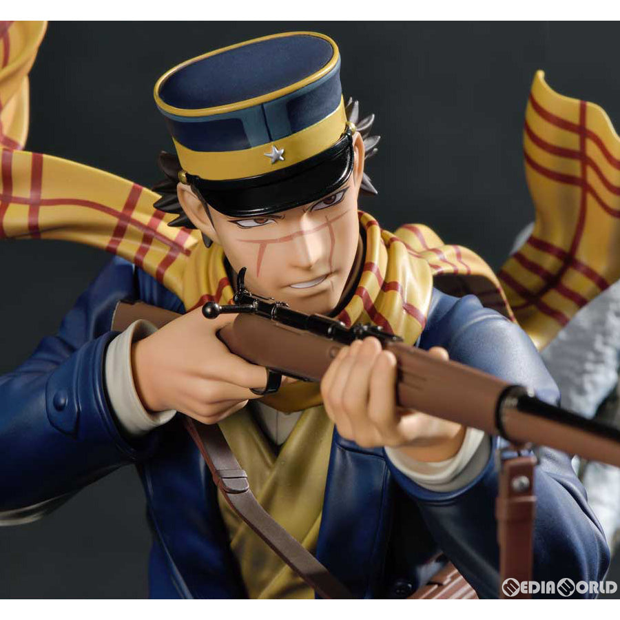 【中古即納】[FIG] PRISMA WING 杉元佐一(すぎもとさいち) ゴールデンカムイ 1/7 完成品 フィギュア(PWGDKM-01P) プライム1スタジオ(20231215)