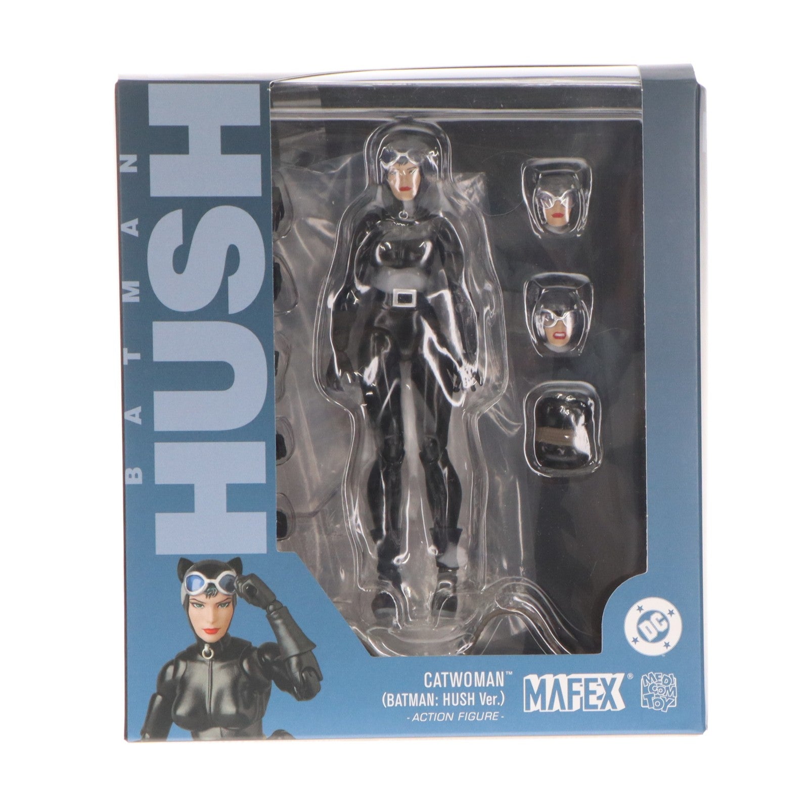 【中古即納】[FIG] (再販) マフェックス No.123 MAFEX CATWOMAN(HUSH Ver.)(キャットウーマン ハッシュver) BATMAN HUSH(バットマン: ハッシュ) 完成品 可動フィギュア メディコム・トイ(20251226)